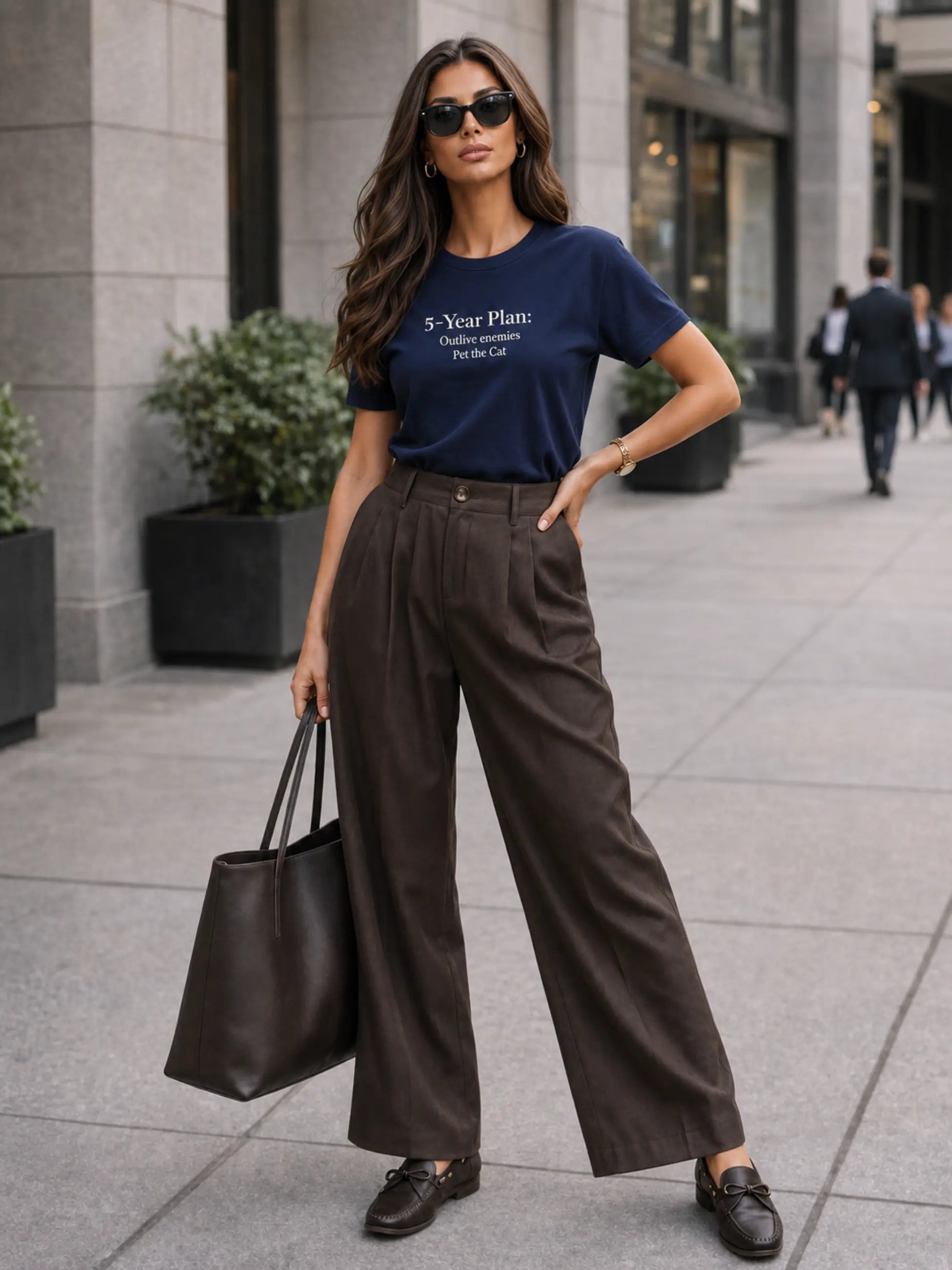 5 Year Plan Crewneck Tee