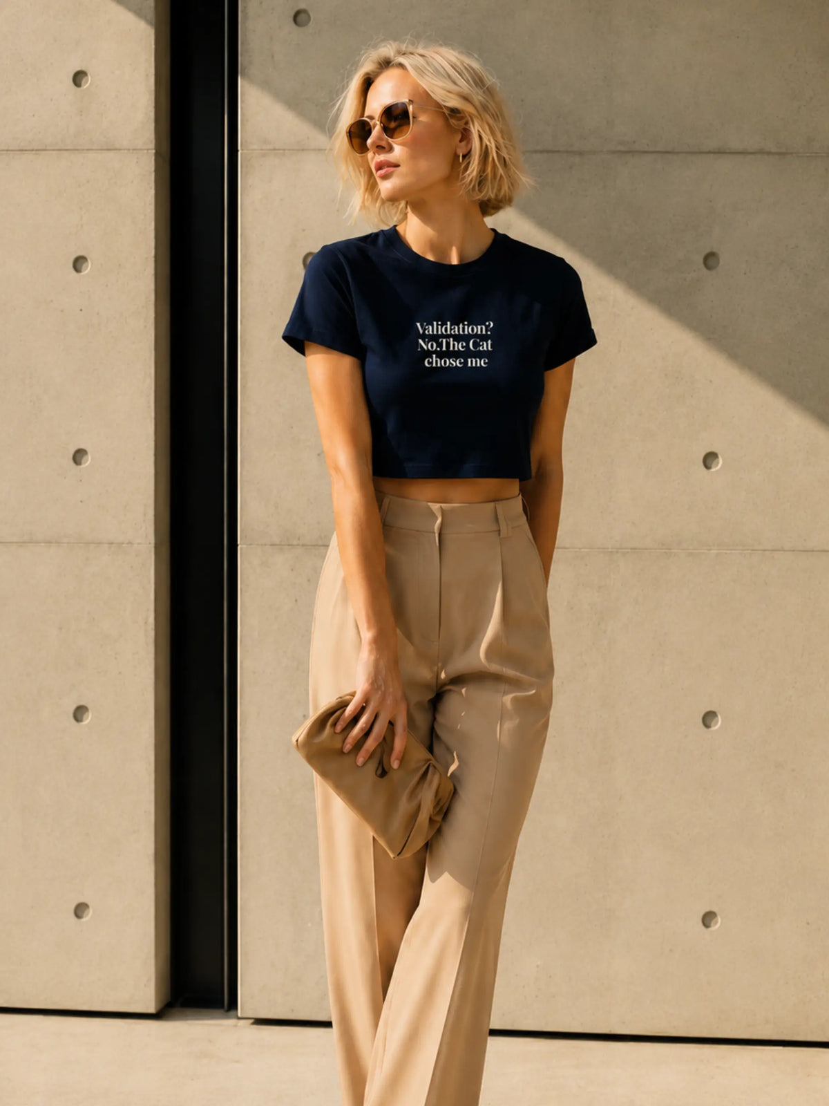 Validation Cropped Tee