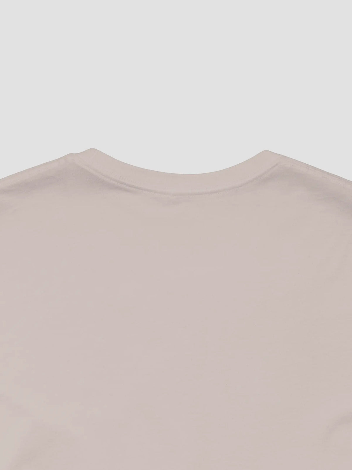 Crewneck Tee In Heather Cool Grey