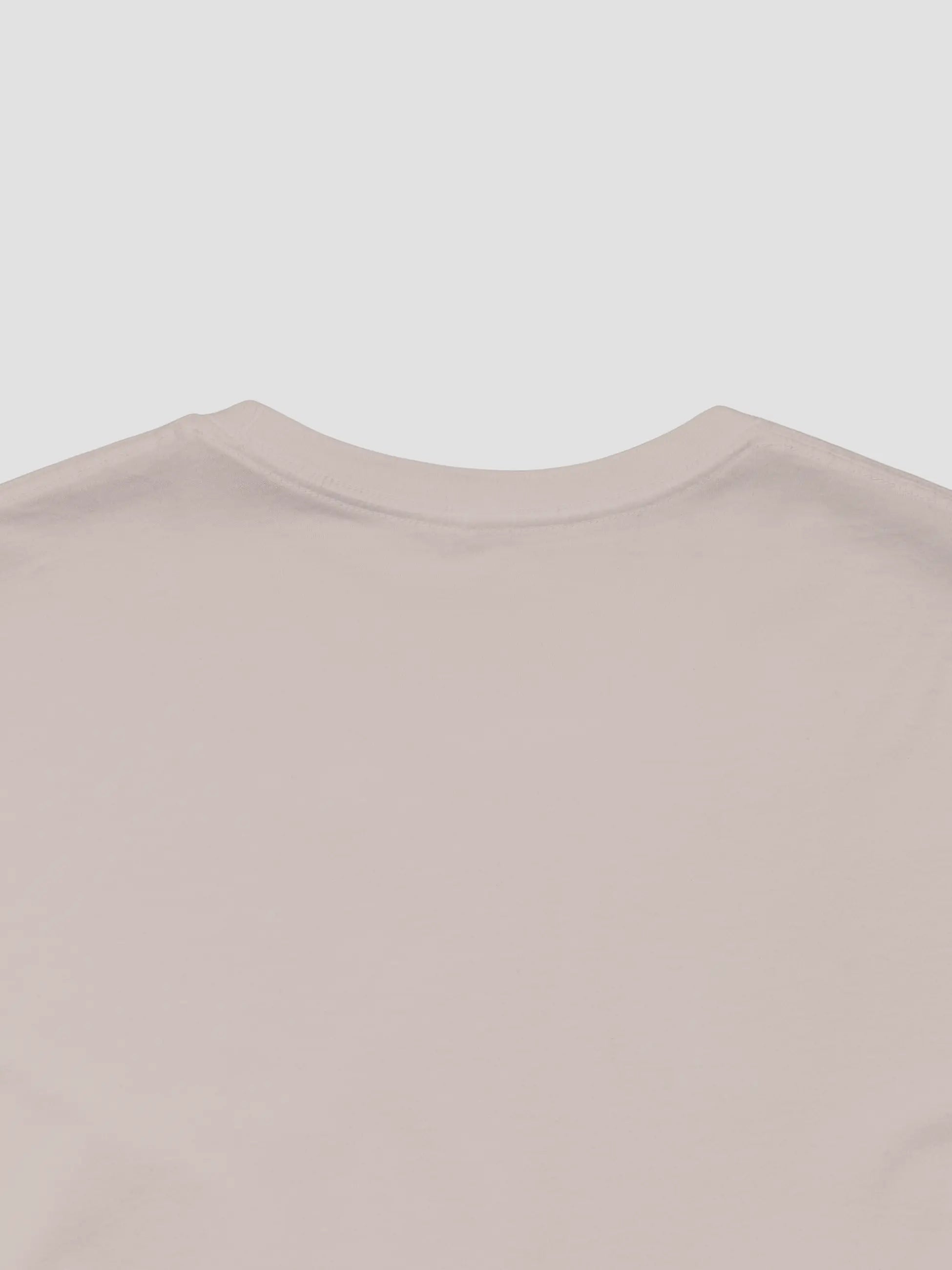 Crewneck Tee In Heather Cool Grey