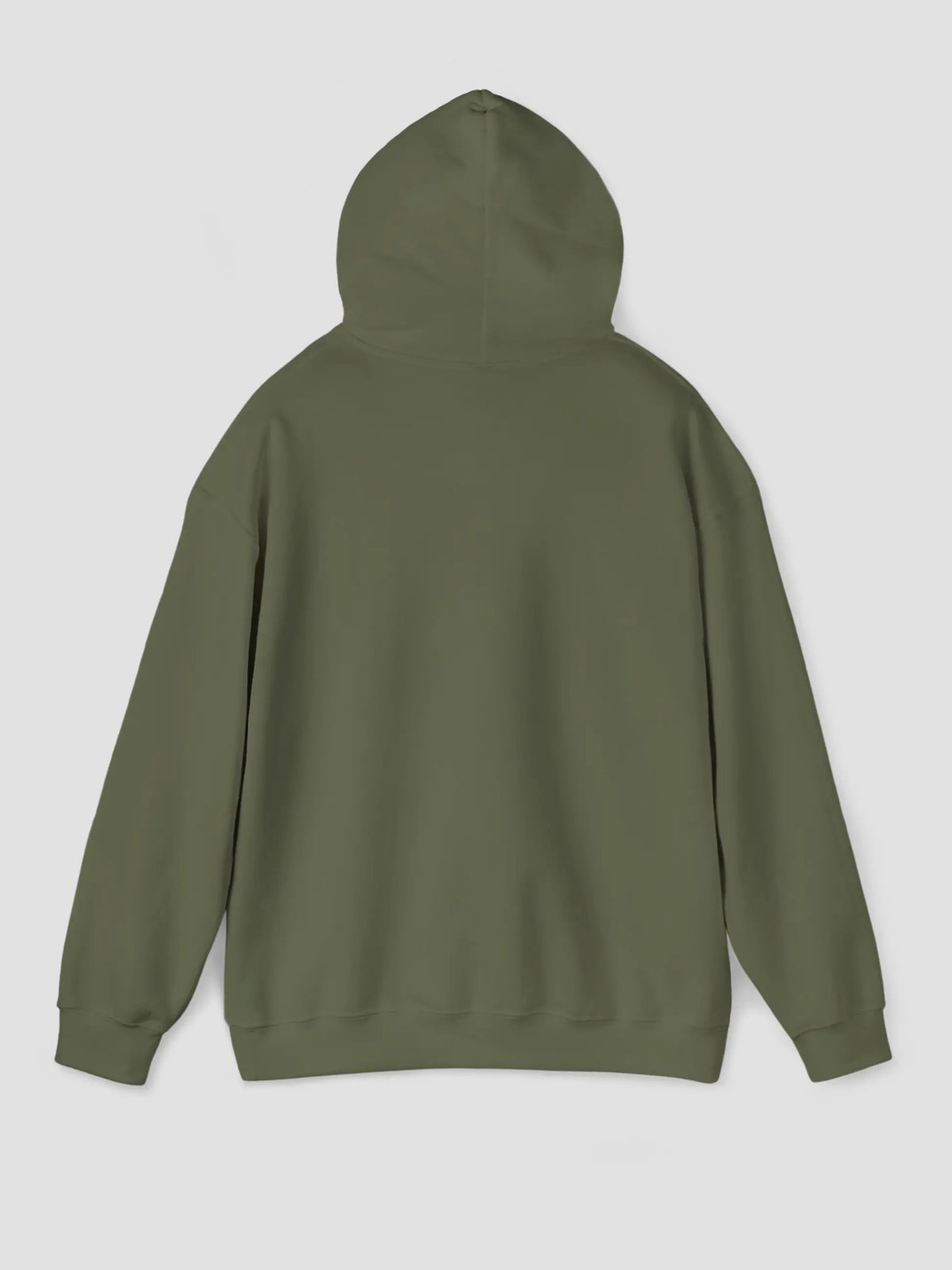 Hoodie In Military Green