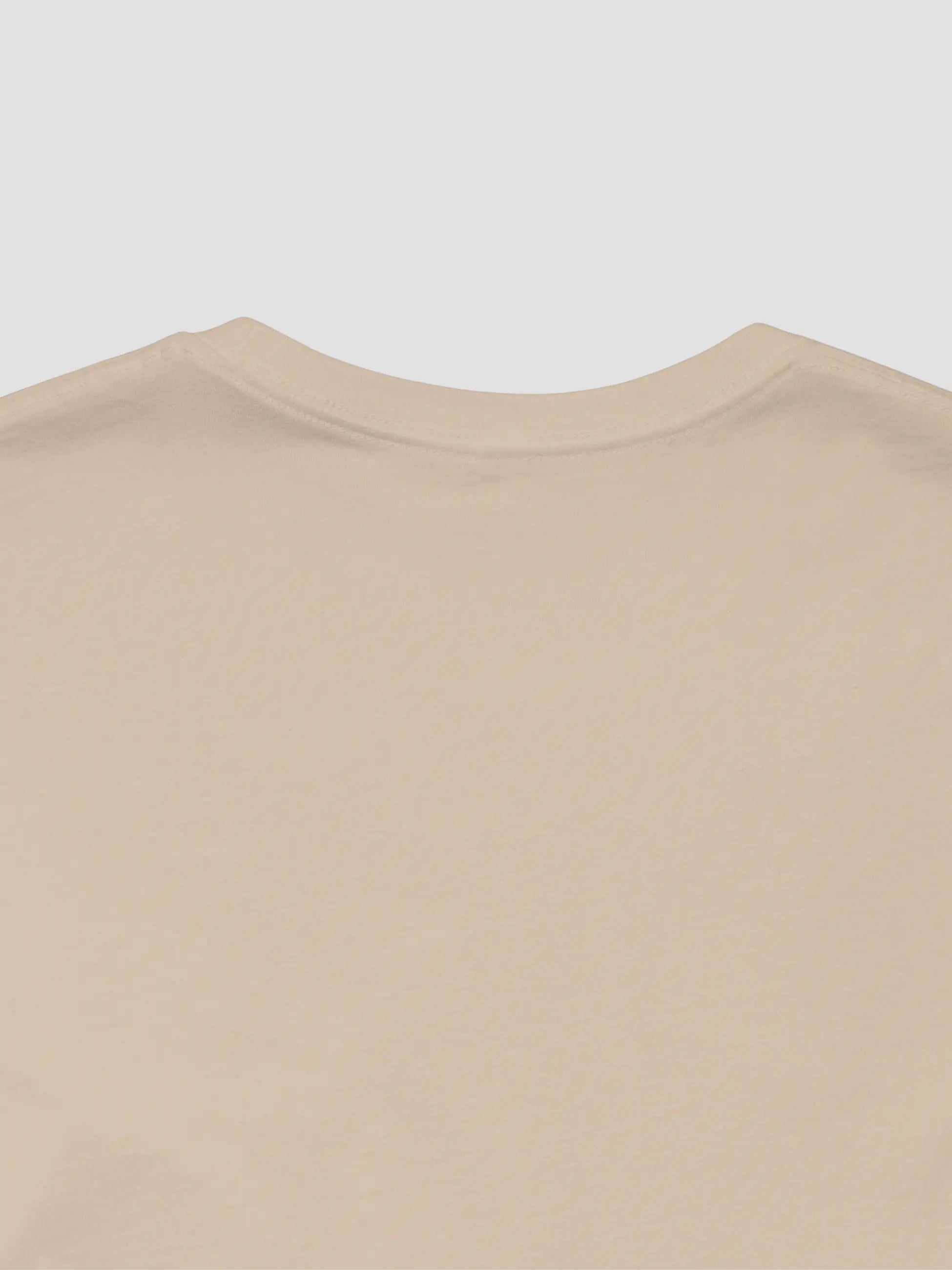 Crewneck Tee In Tan