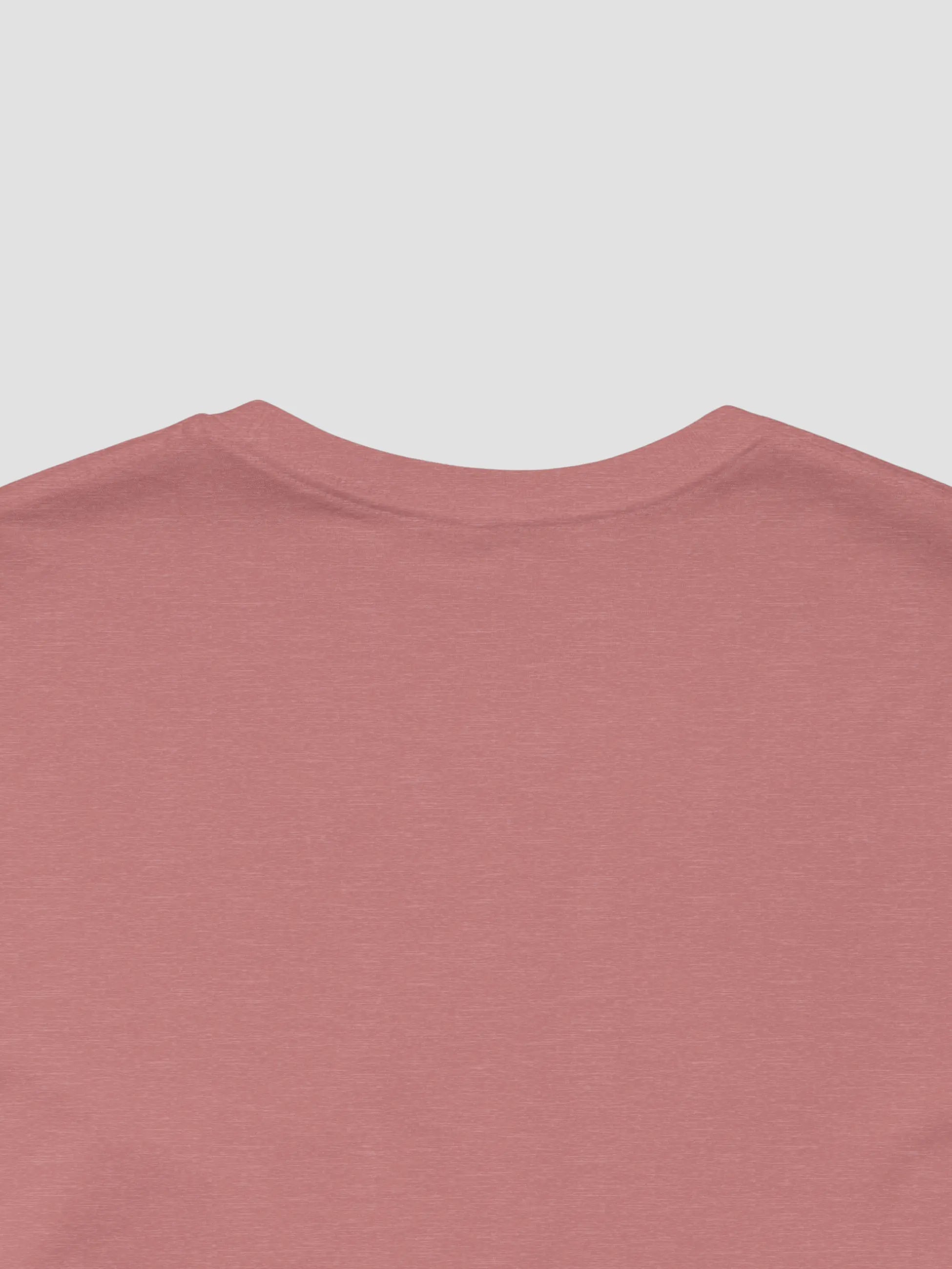 Crewneck Tee In Heather Mauve