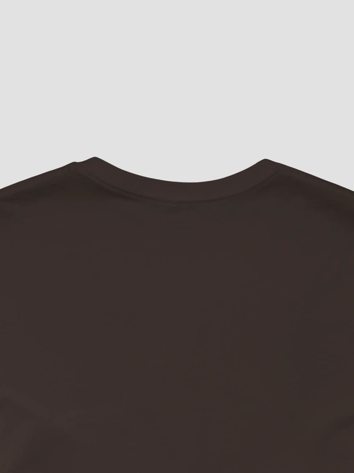 Crewneck Tee In Brown
