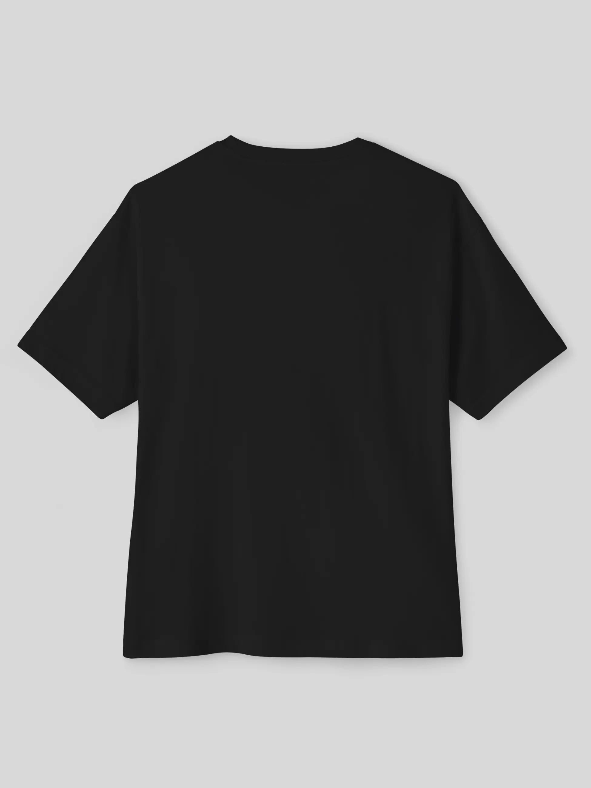 Oversized Tee In Black