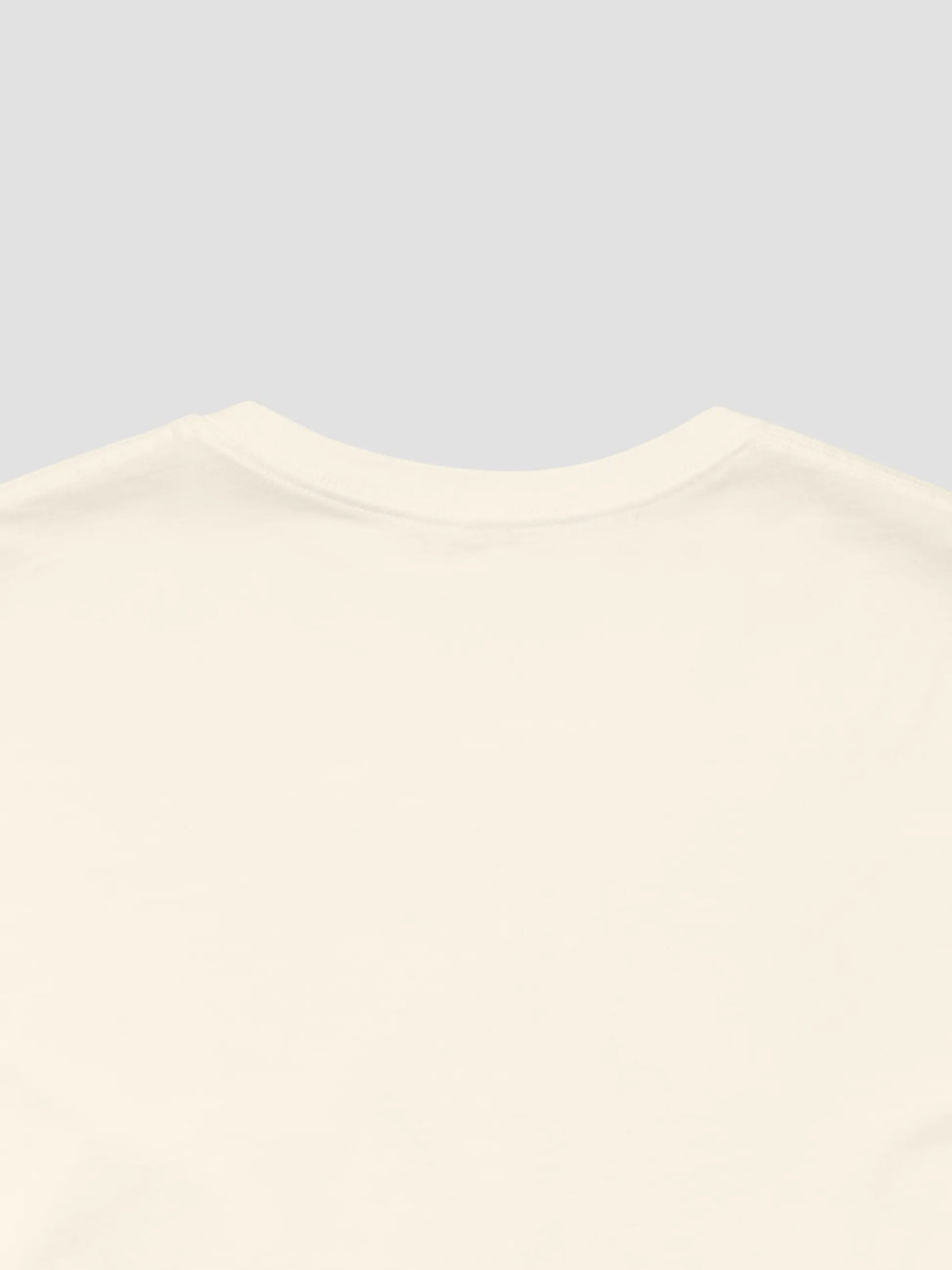 Crewneck Tee In Natural