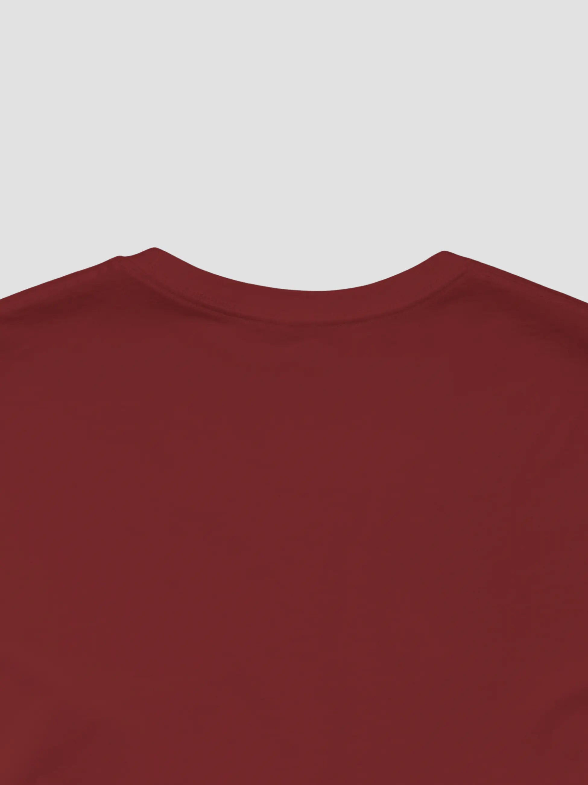 Crewneck Tee In Cardinal