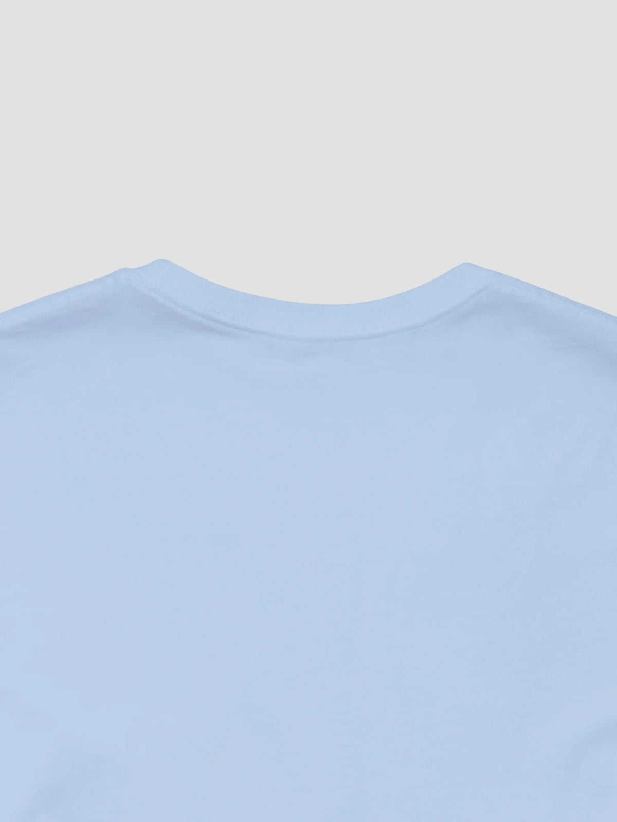 Crewneck Tee In Baby Blue