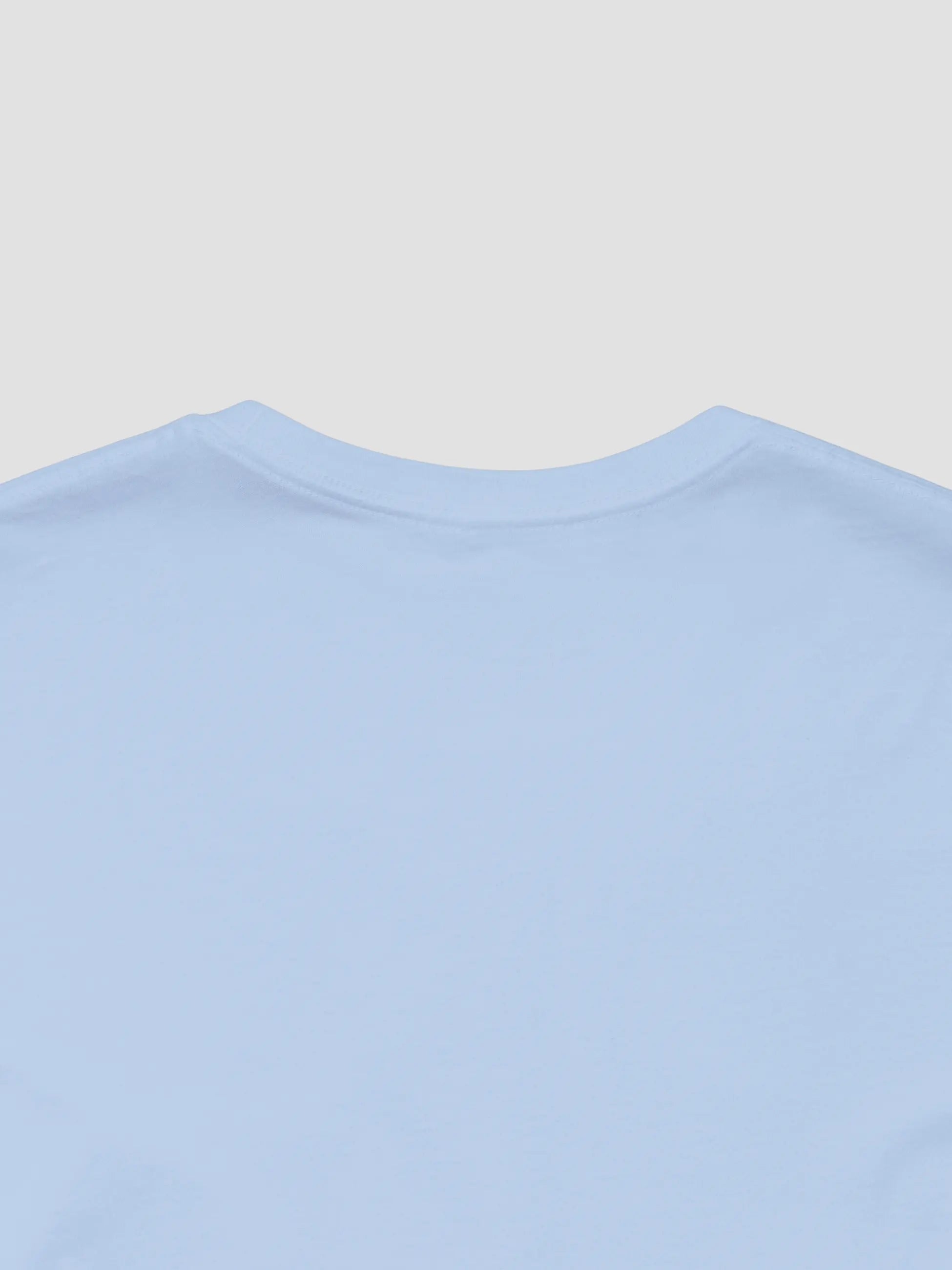 Crewneck Tee In Baby Blue