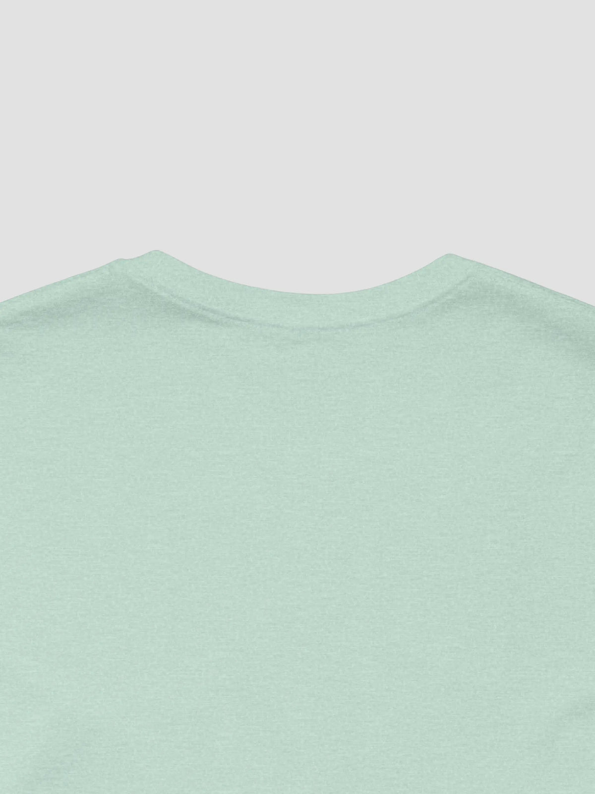 Crewneck Tee In Heather Prism Mint