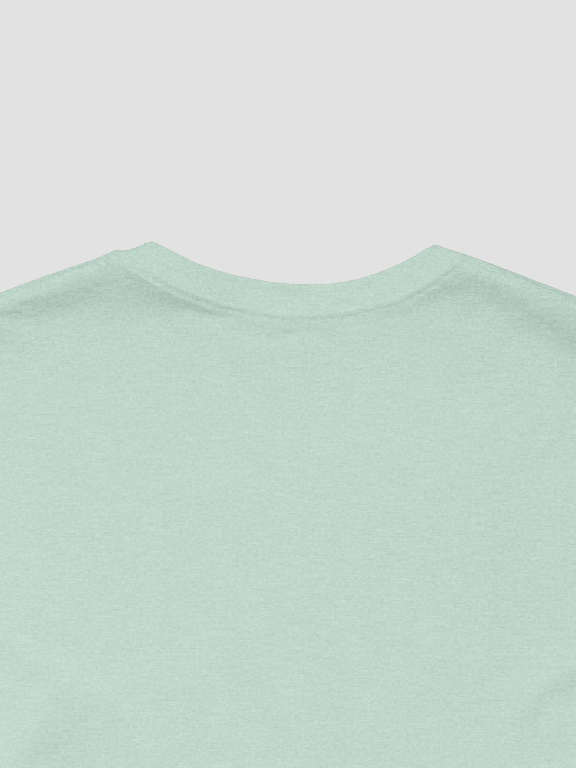Crewneck Tee In Heather Prism Mint