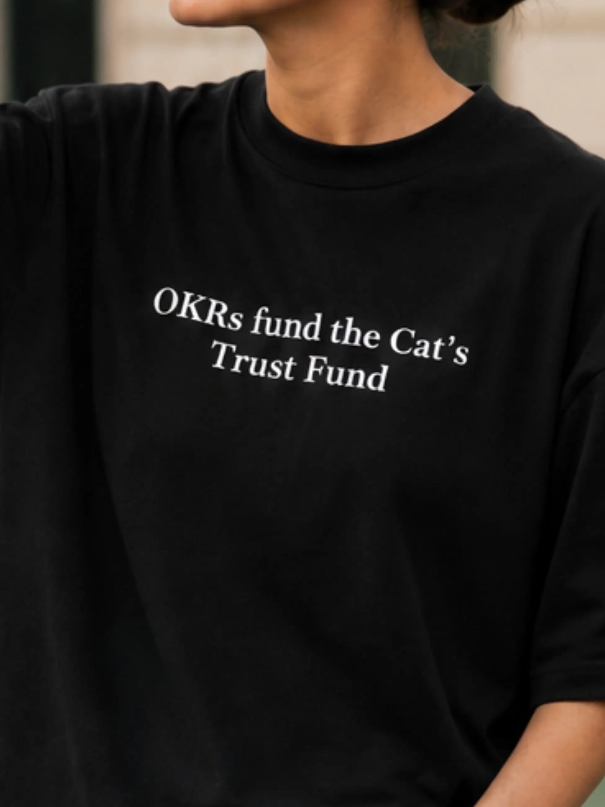 OKRs fund Oversized Tee