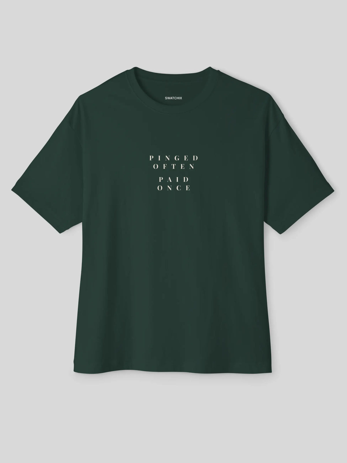 Pinged Often Oversized Tee