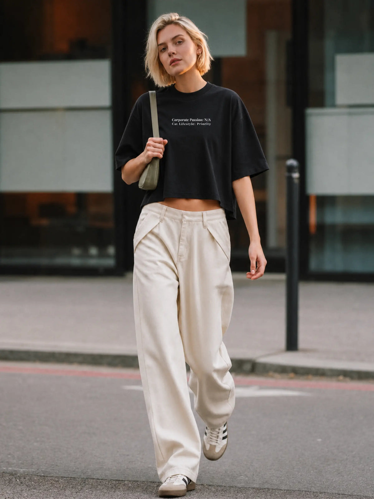 Corporate Passion Cropped Tee