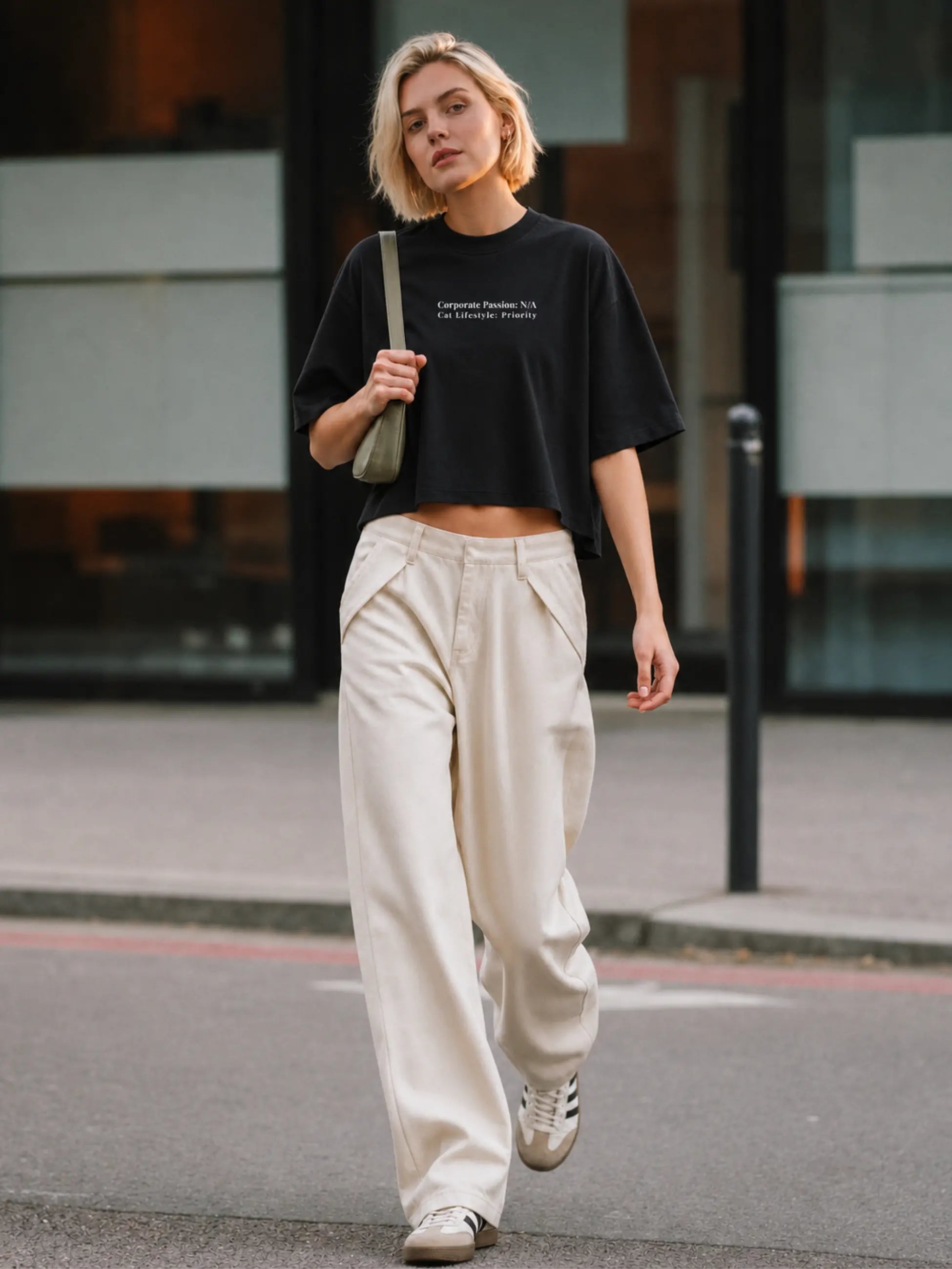 Corporate Passion Cropped Tee