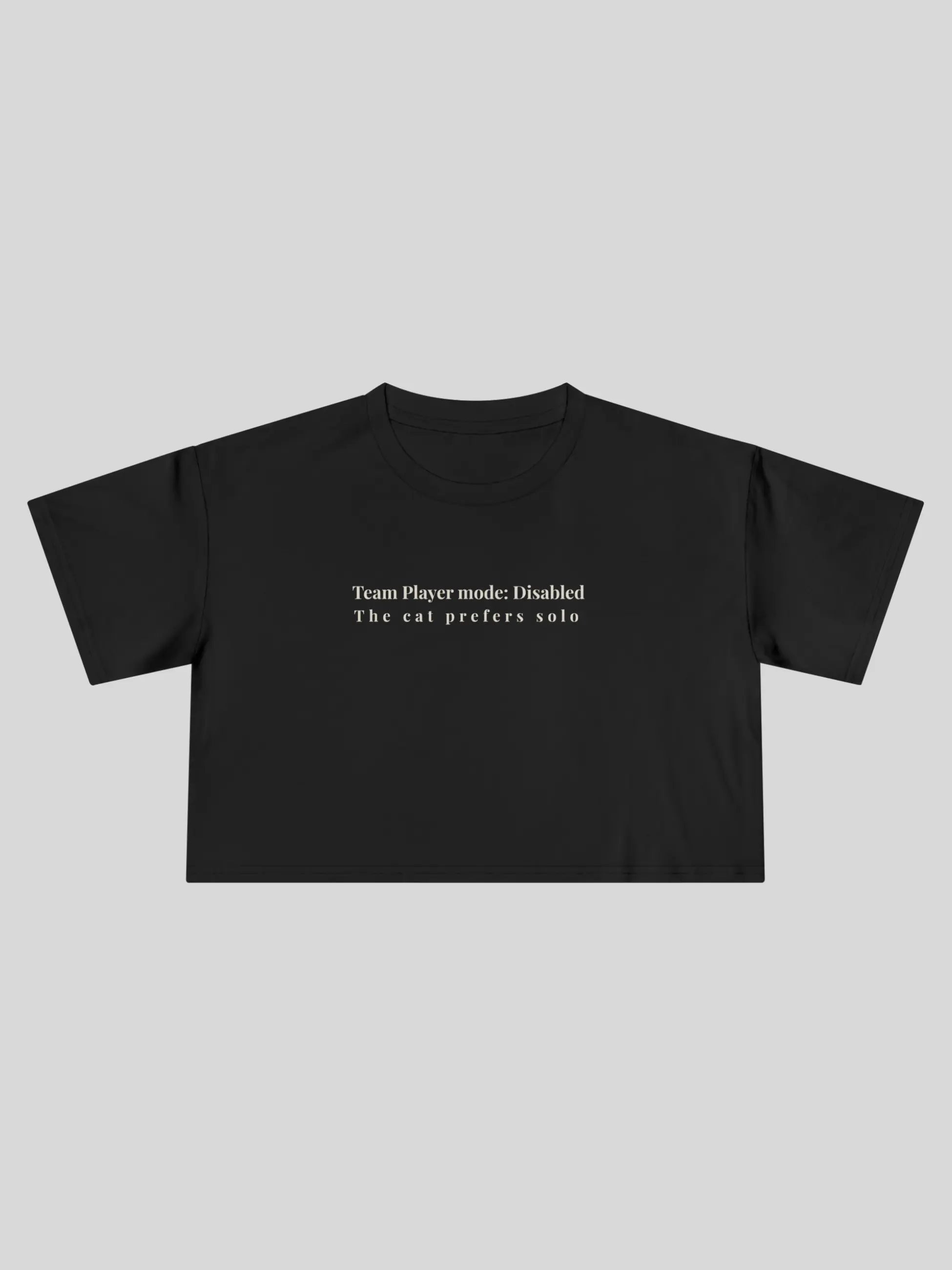 Team Player Mode Cropped Tee