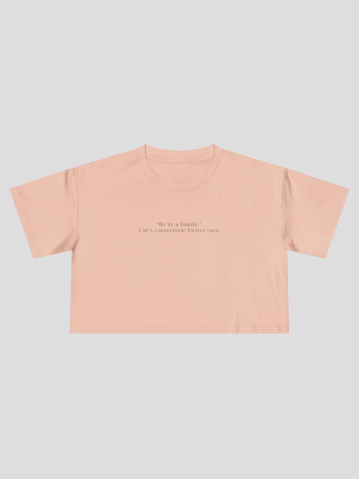 Family Cropped Tee