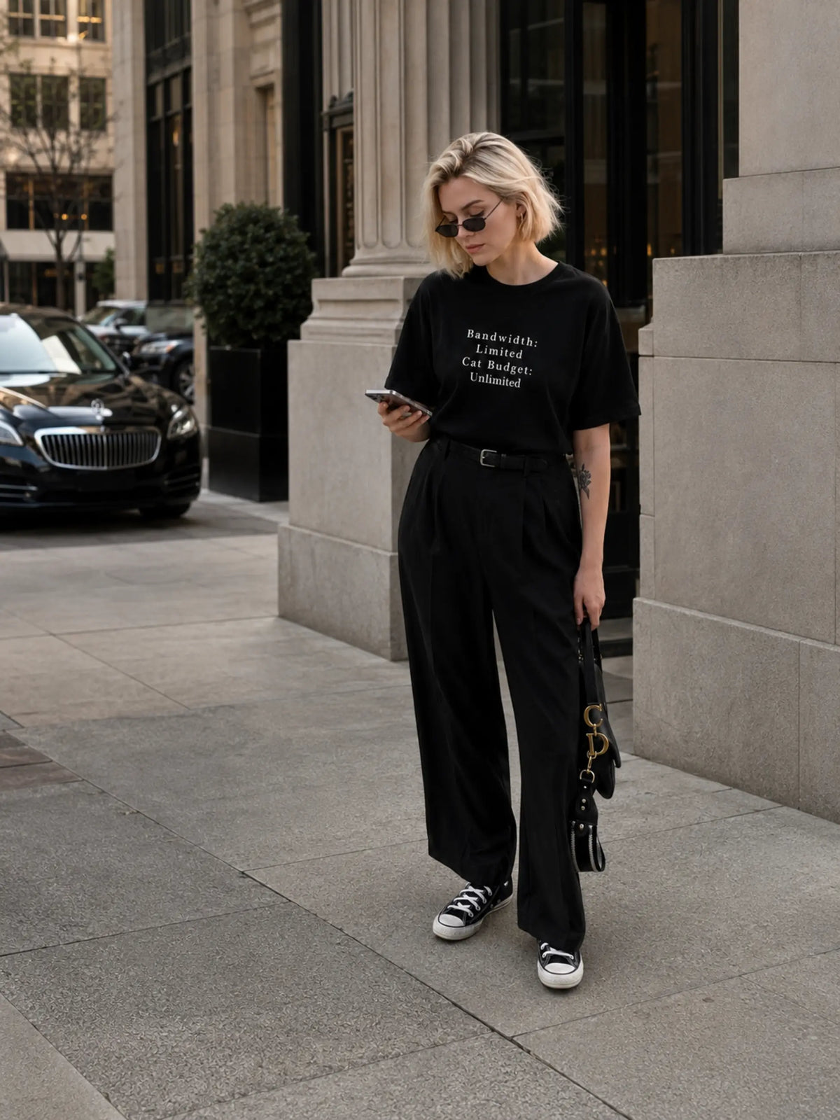 Bandwidth Limited Crewneck Tee