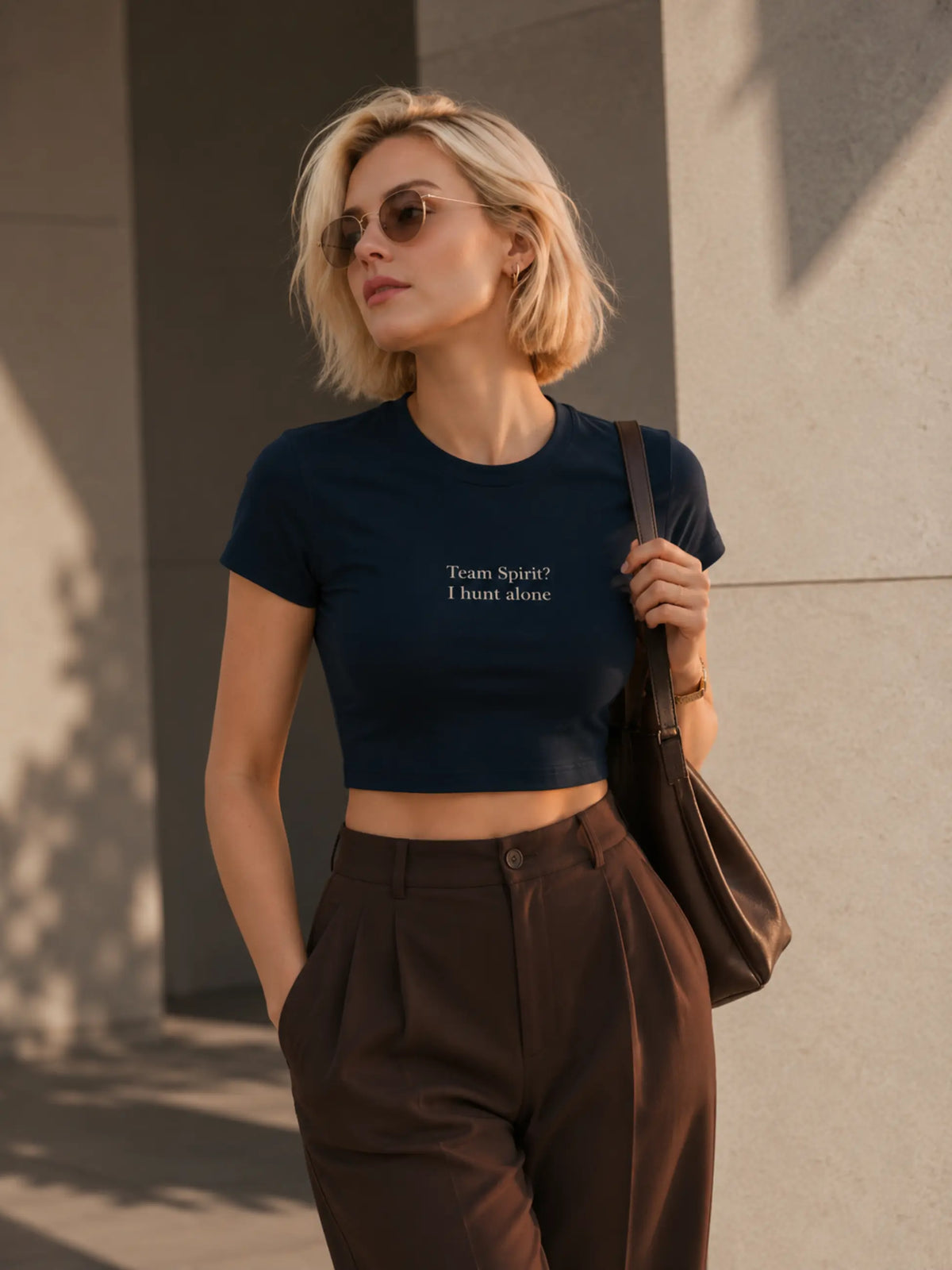 Team Spirit Cropped Tee