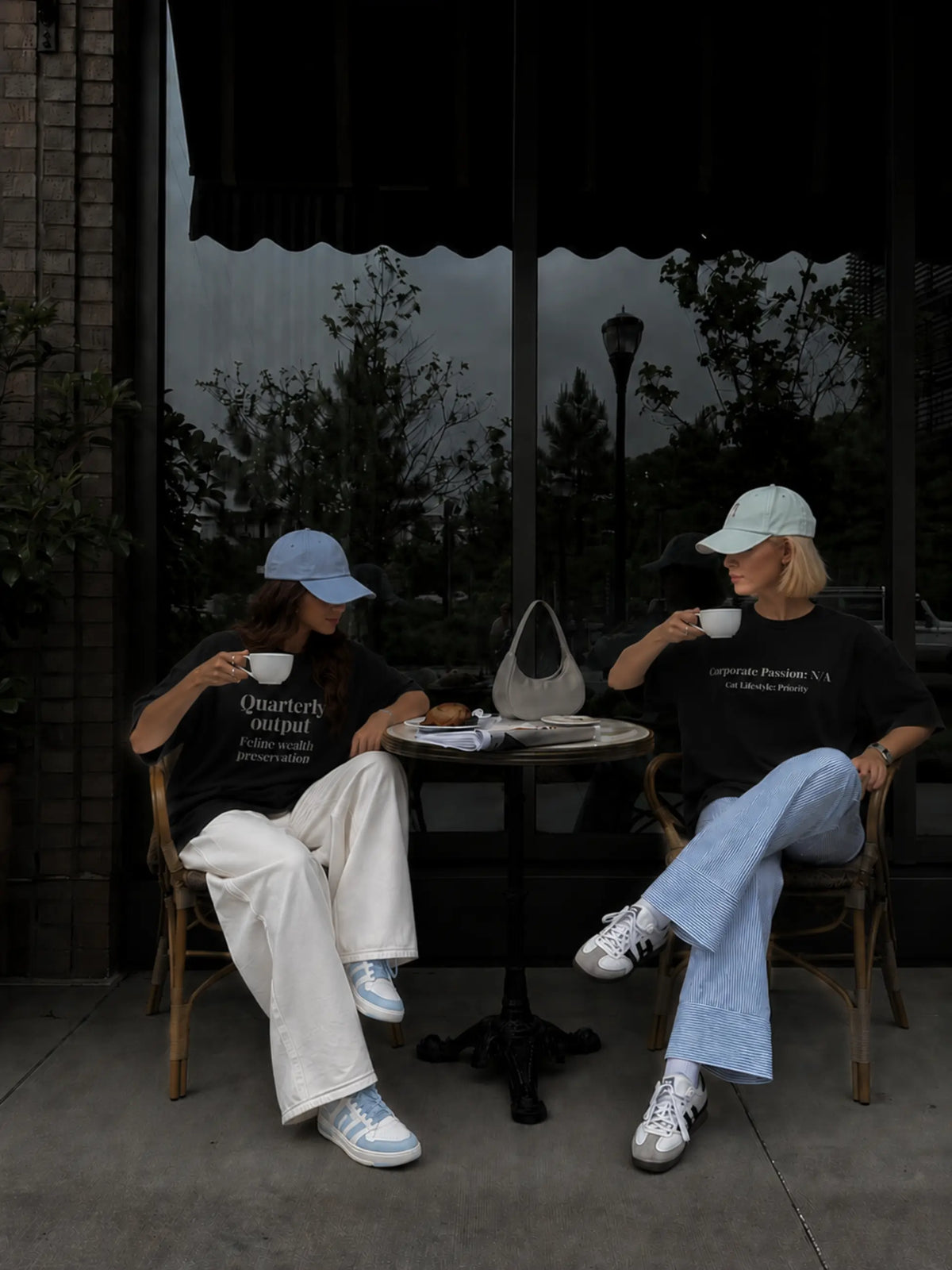 Quarterly Output Oversized Tee