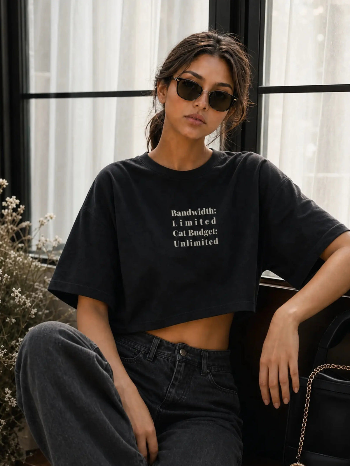 Bandwidth Limited Cropped Tee