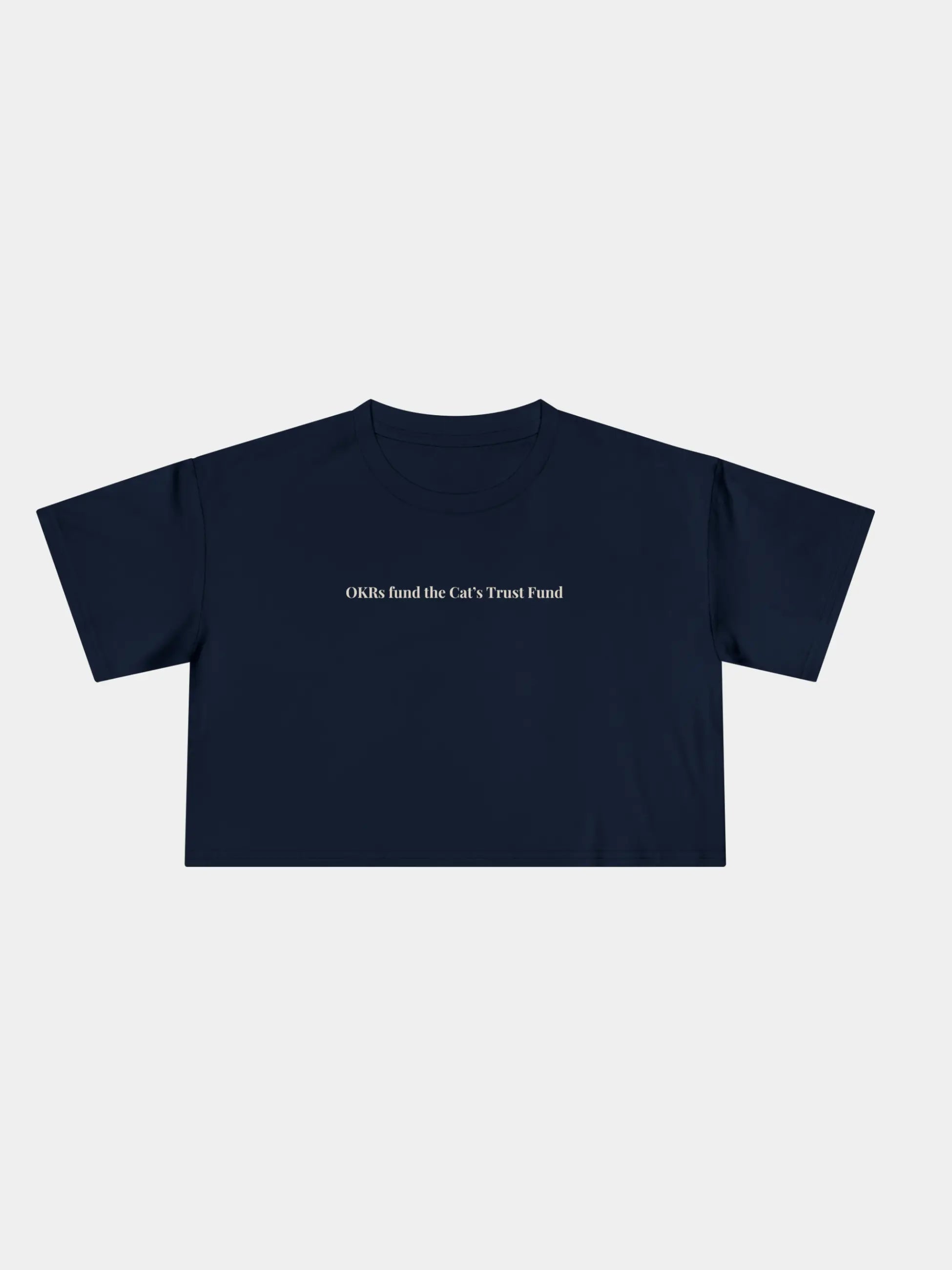 OKRs fund Cropped Tee