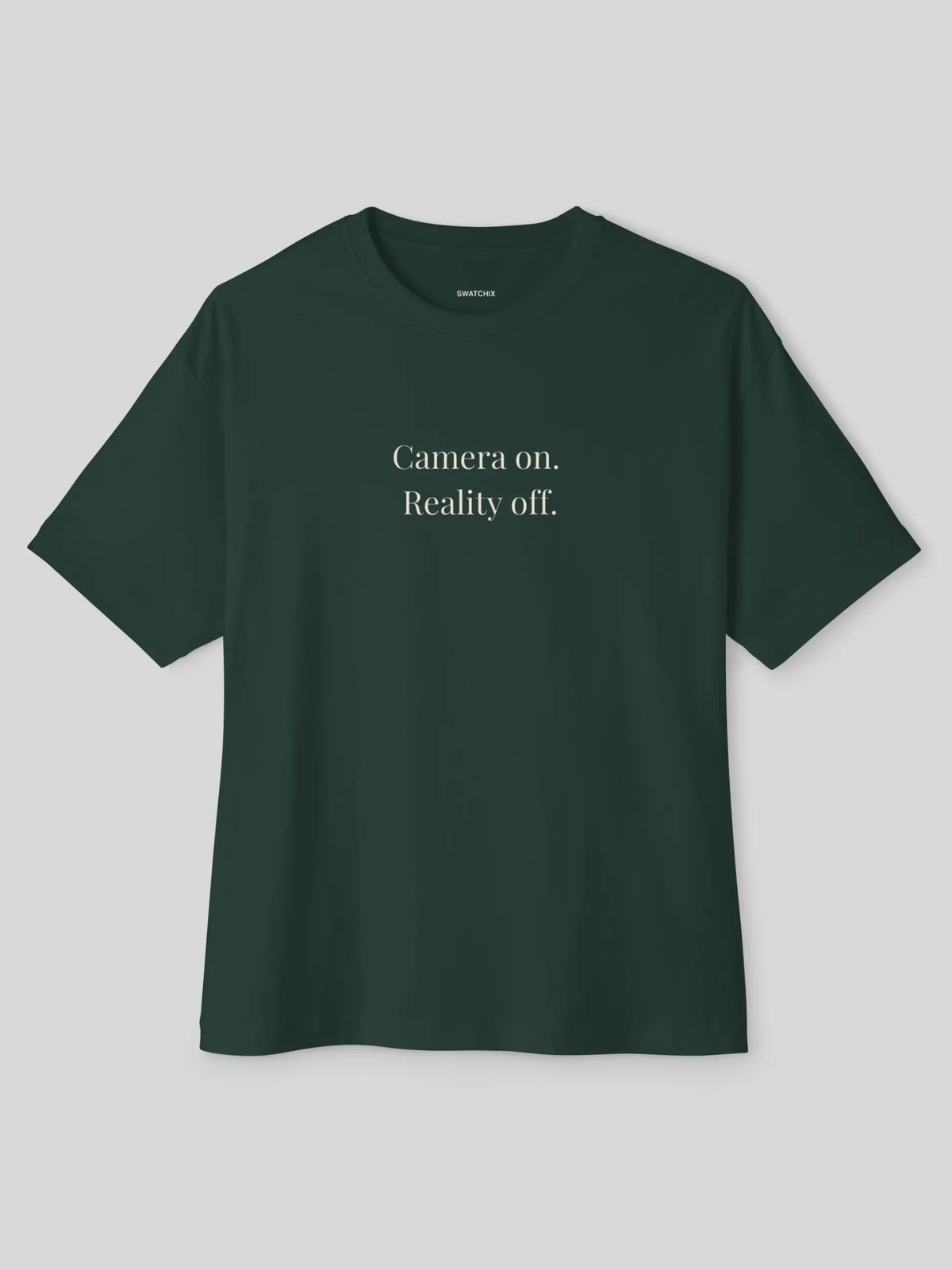 Camera On Oversized Tee