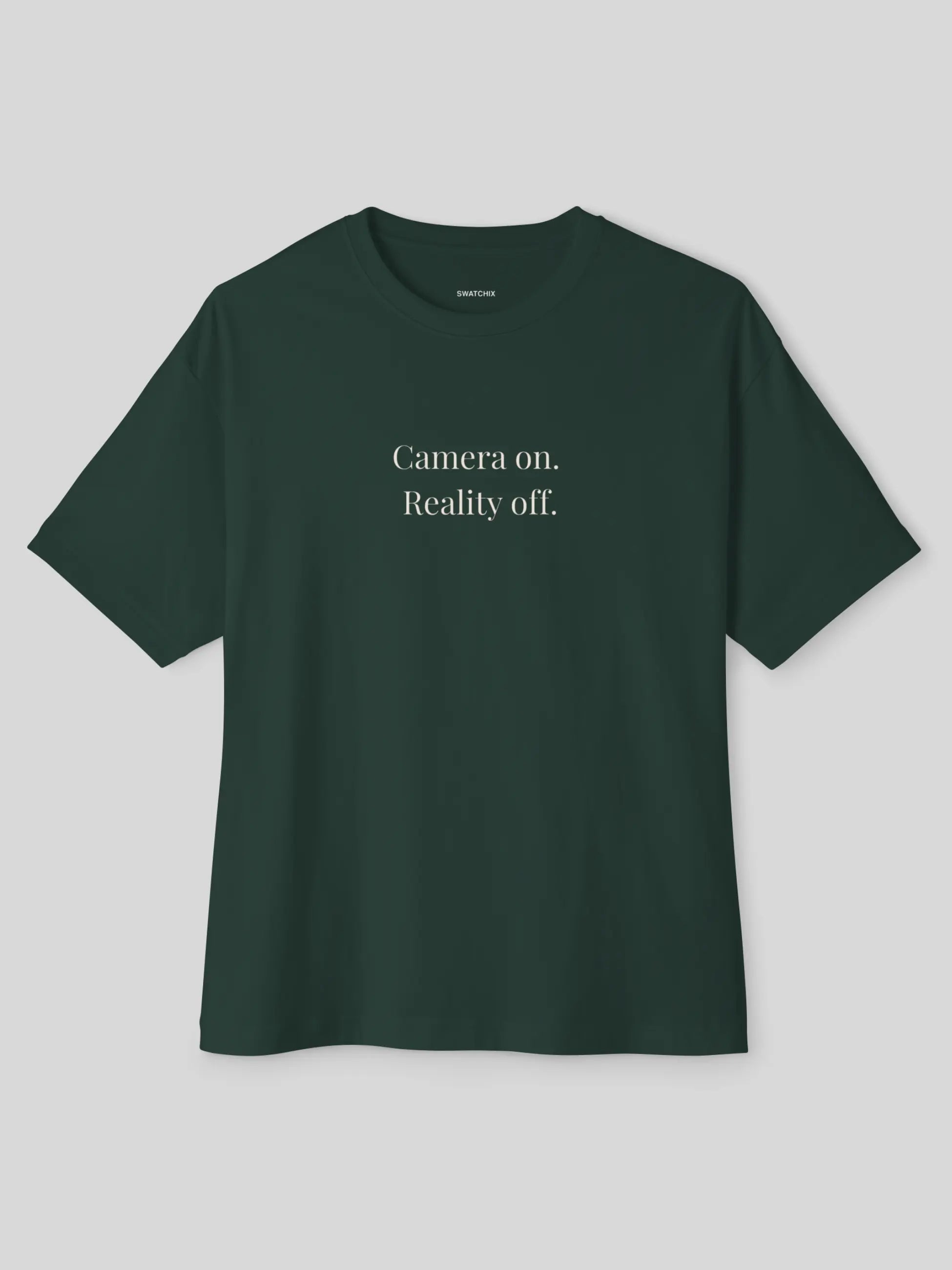 Camera On Oversized Tee