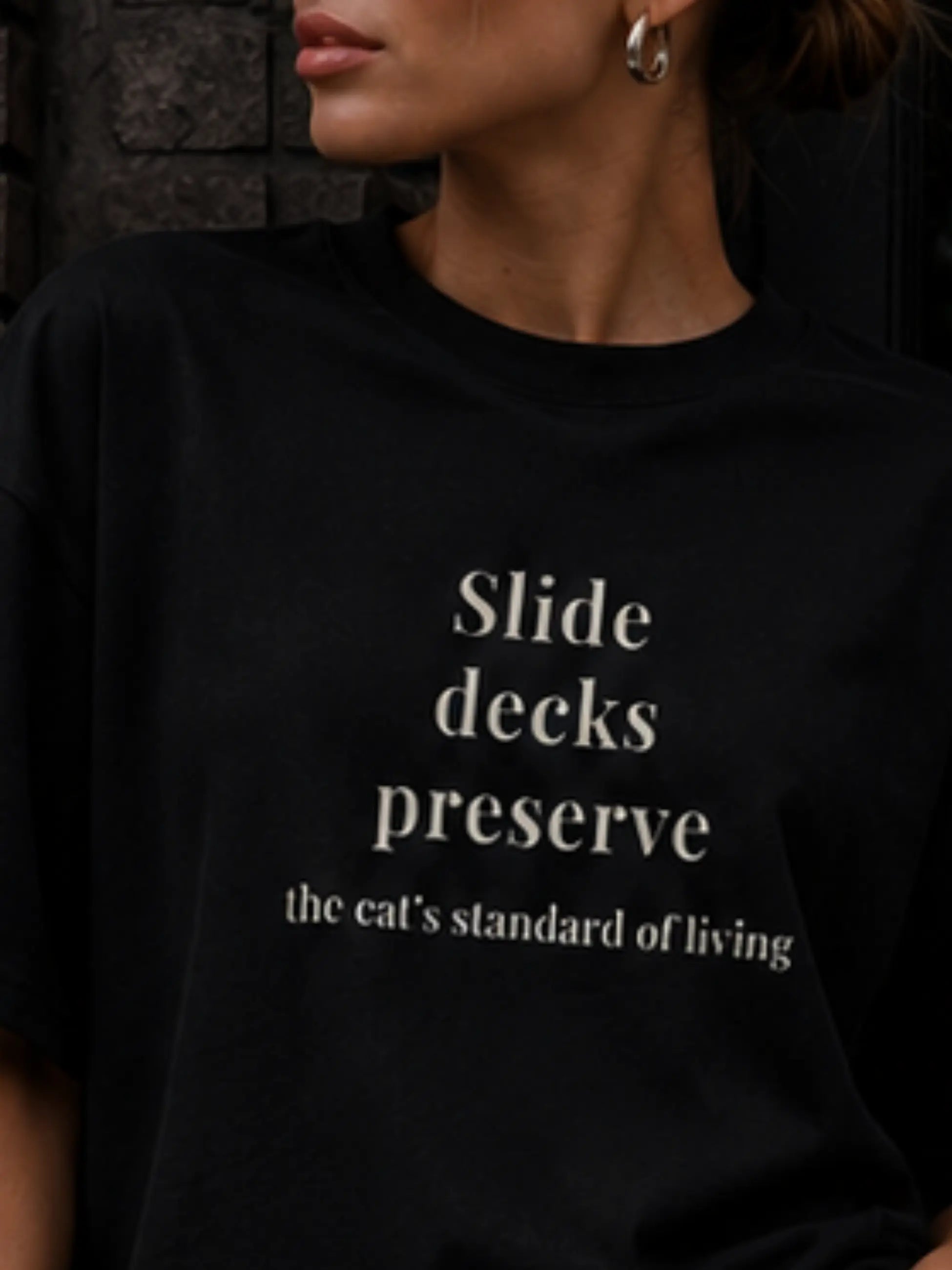 Slide Decks Oversized Tee