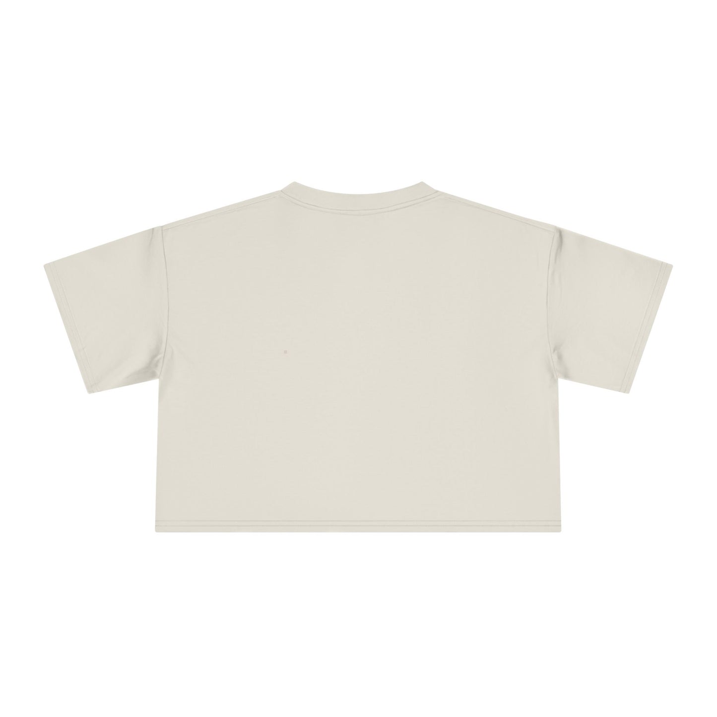 Crop Tee In Ecru
