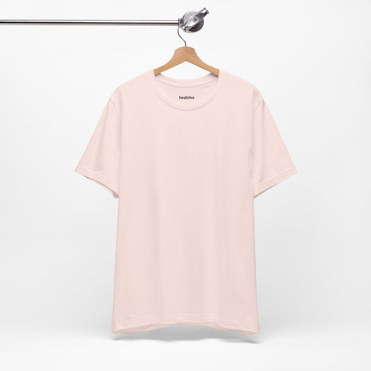 Unisex Crewneck Tee In Soft Pink