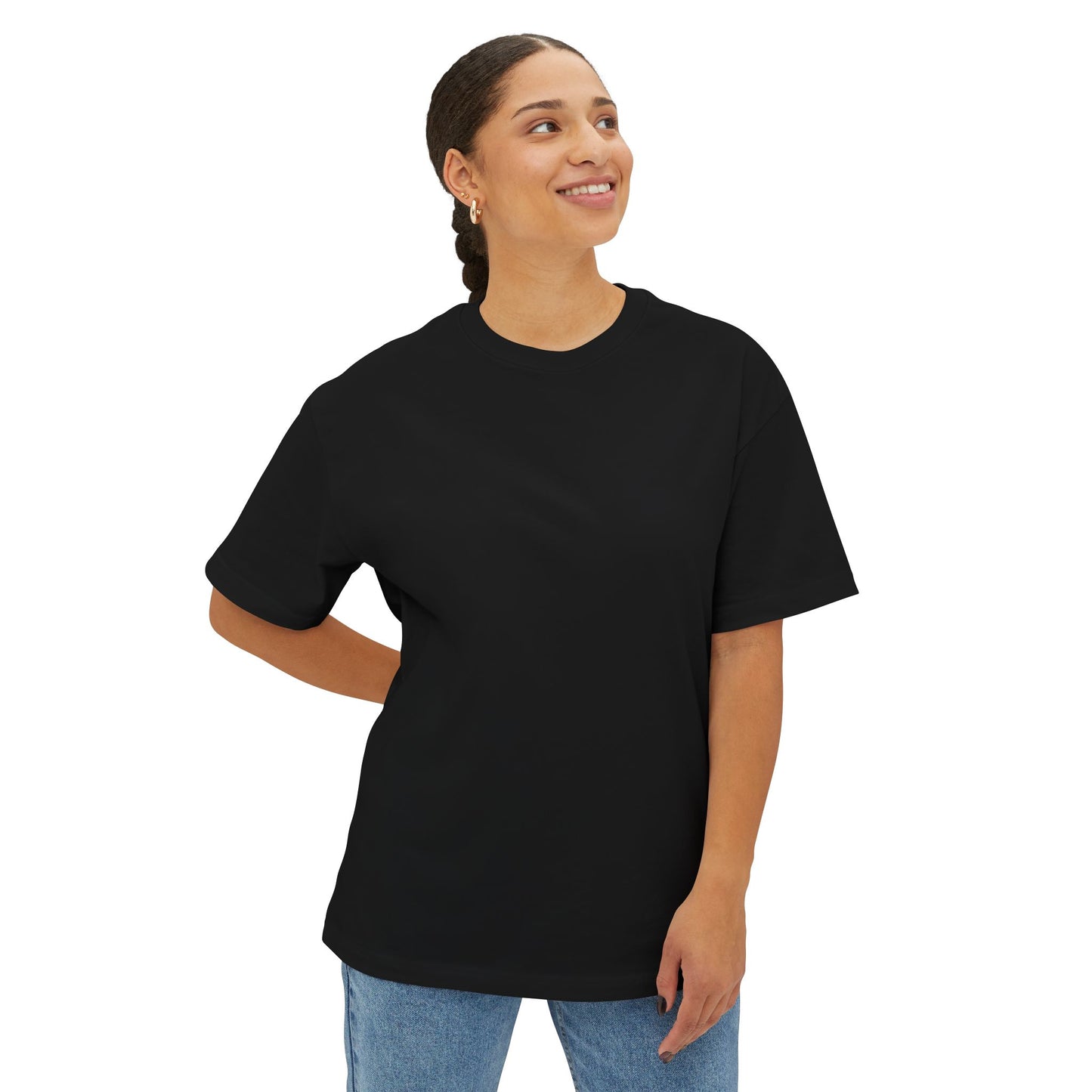 Oversized Tee In Black