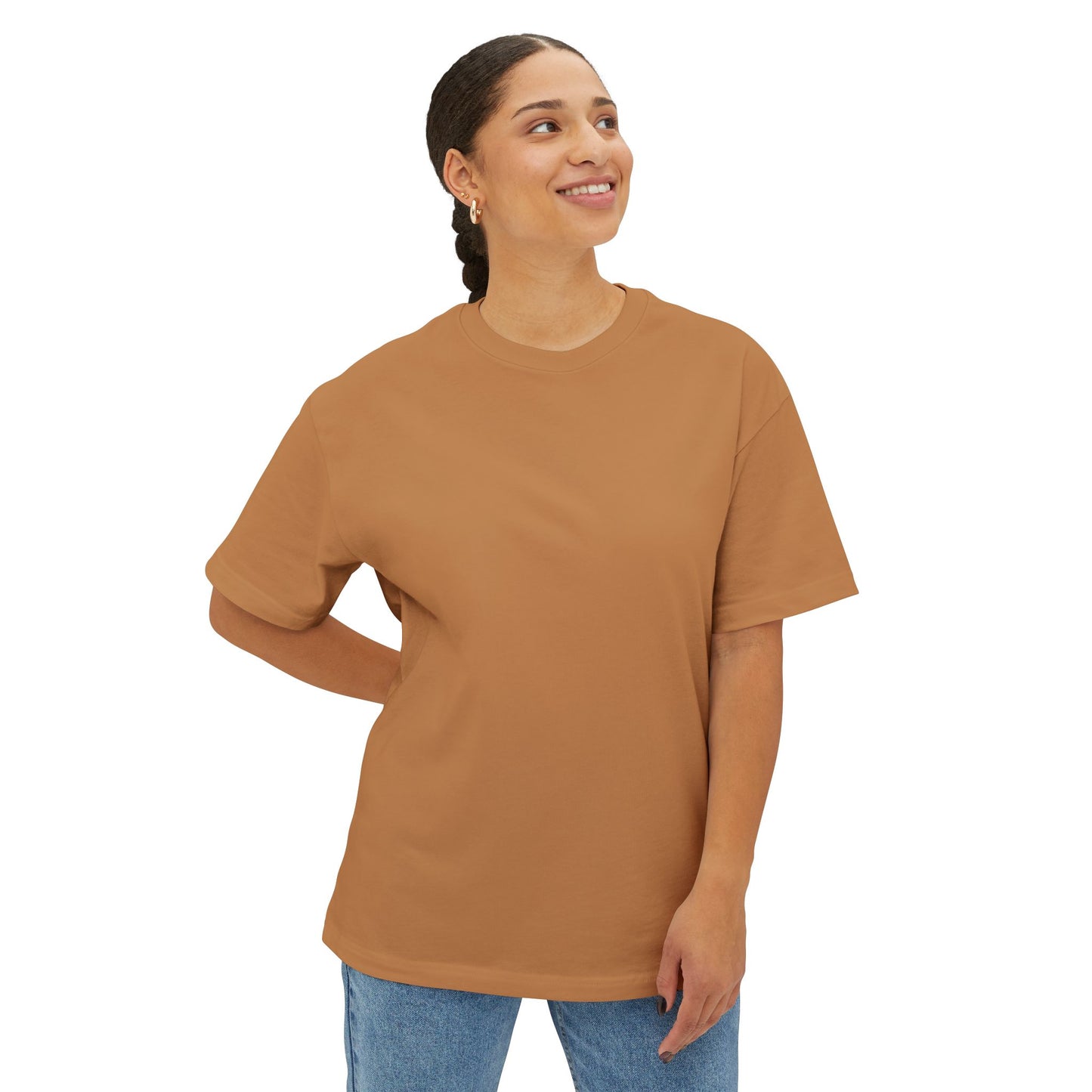 Oversized Tee In Toast