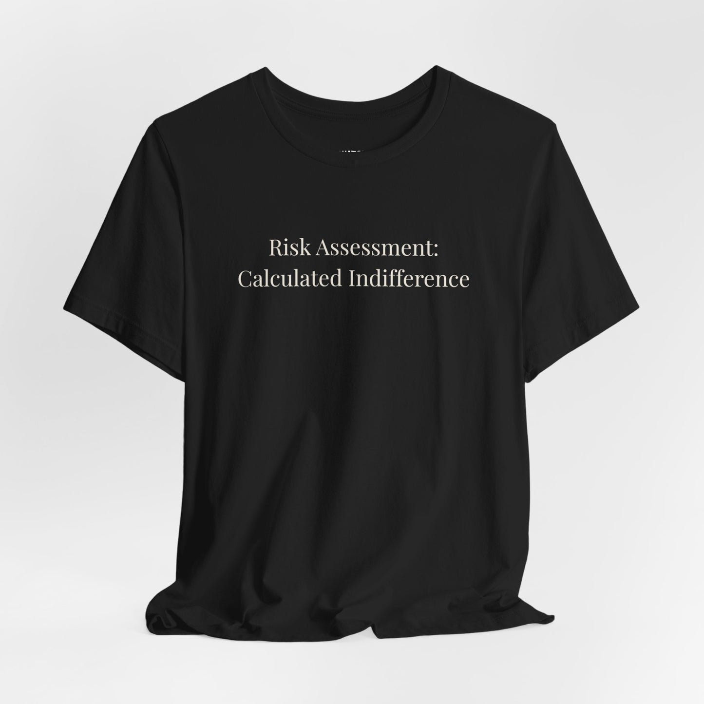 Risk Assessment Crewneck Tee