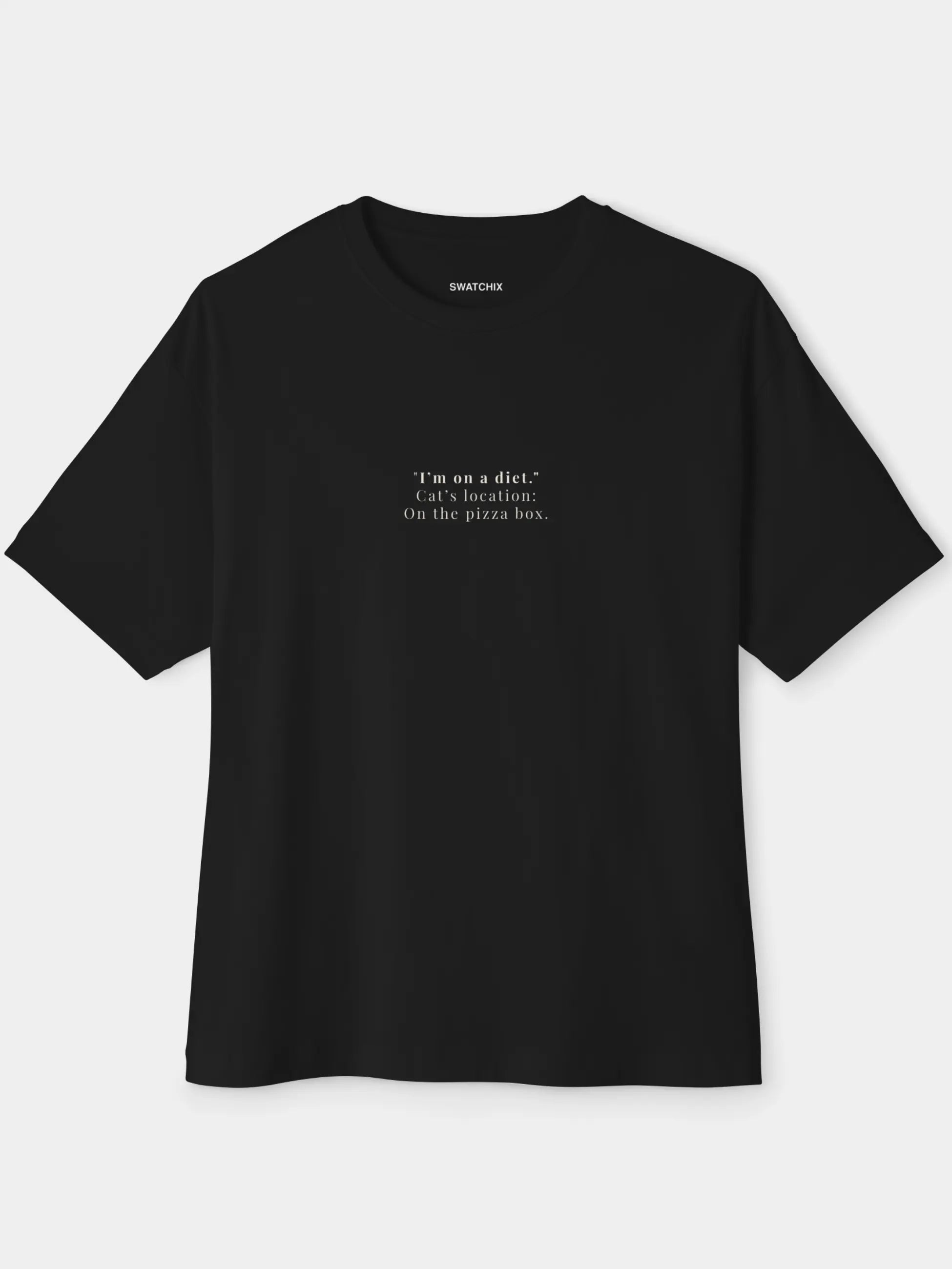On Diet Oversized Tee