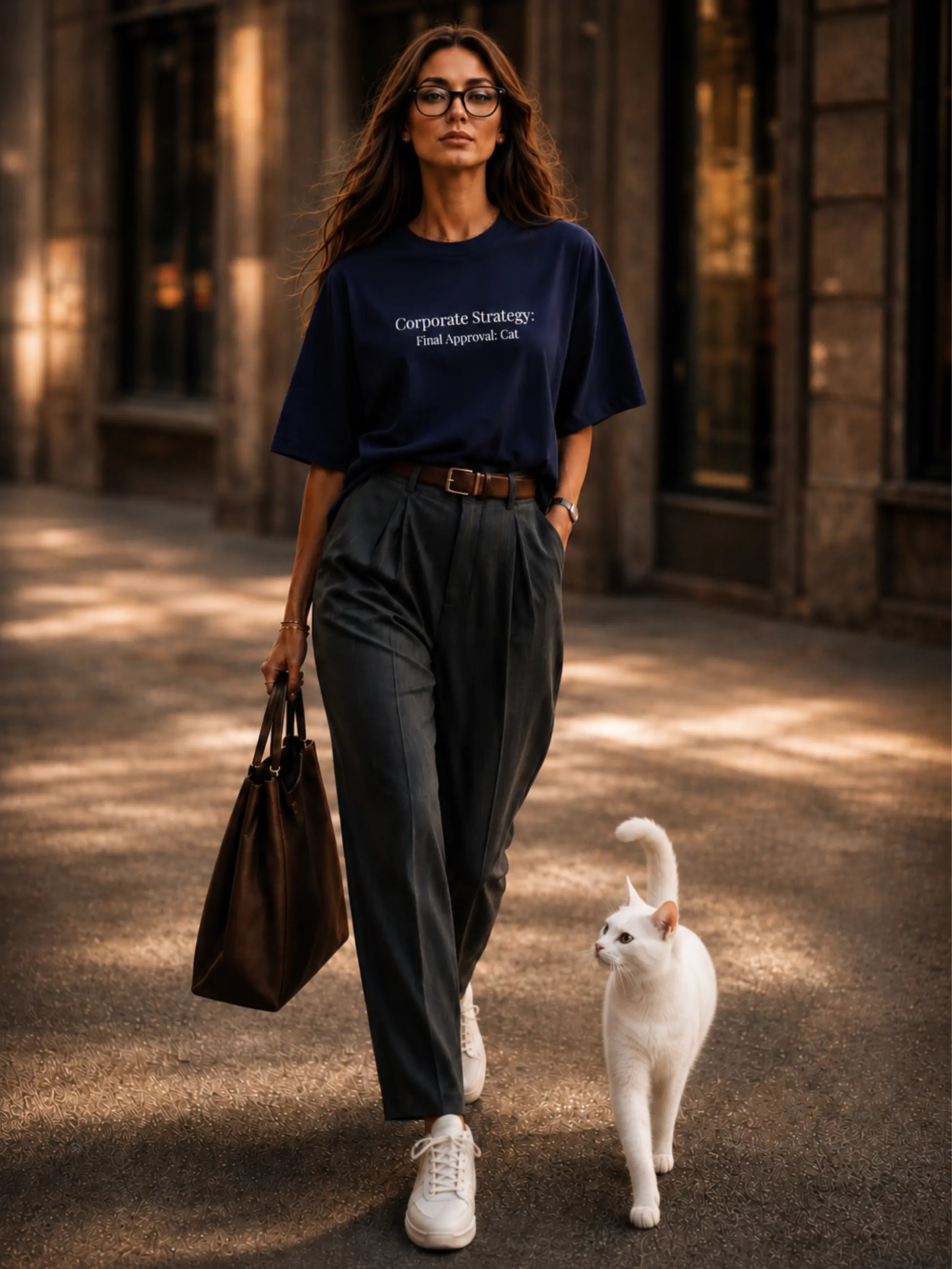 Corporate Strategy Oversized Tee
