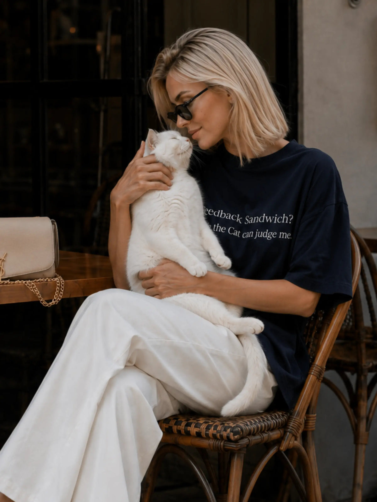 Feedback Sandwich Oversized Tee