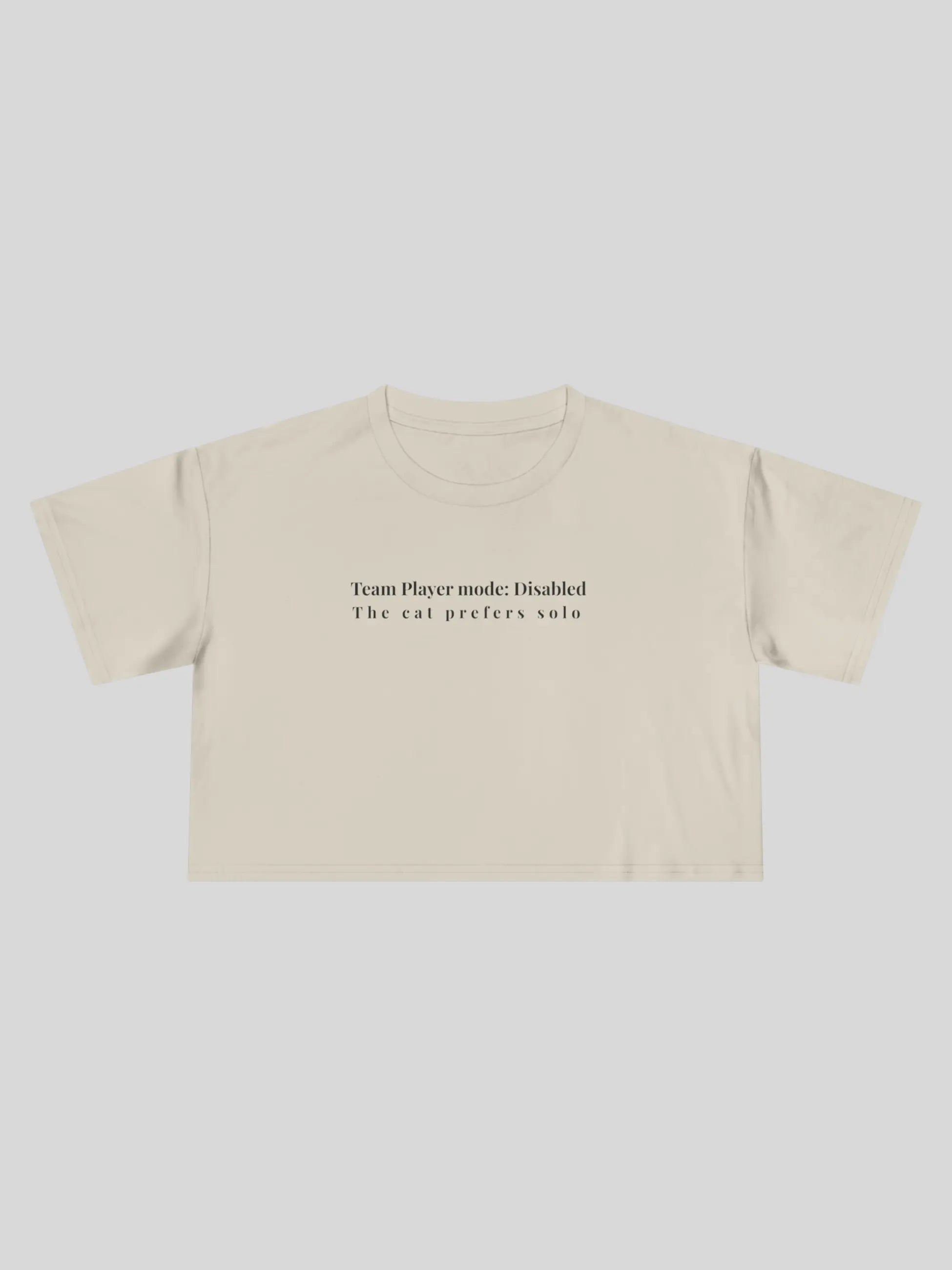 Team Player Mode Cropped Tee