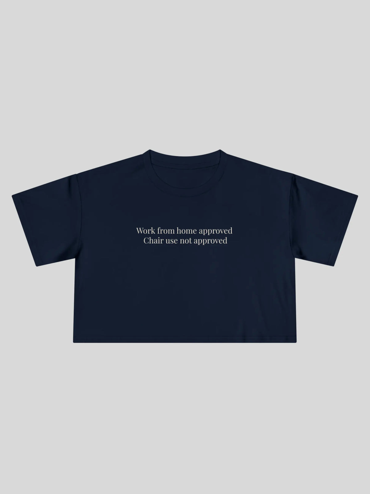 WFH Cropped Tee
