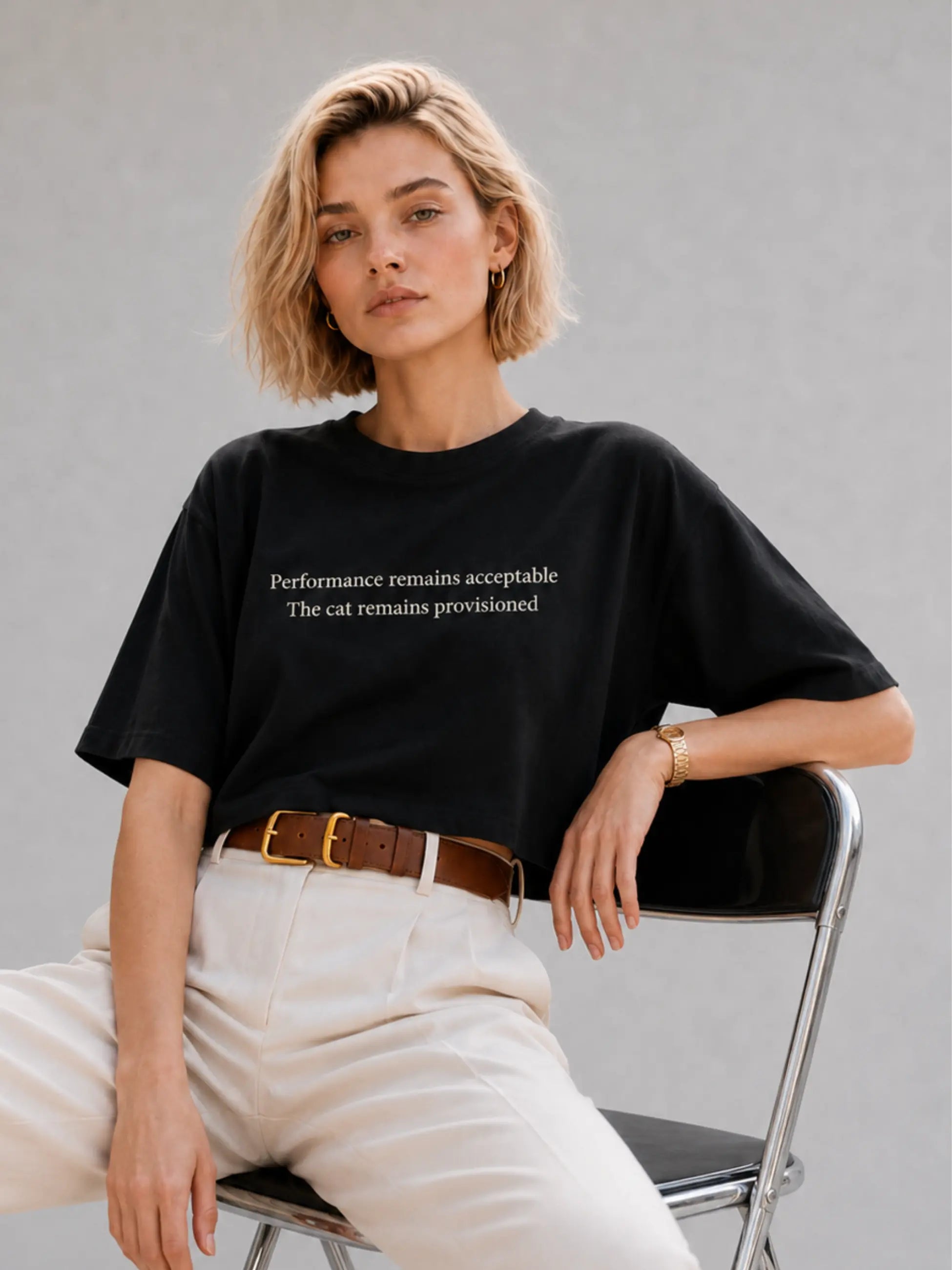 Performance Cropped Tee