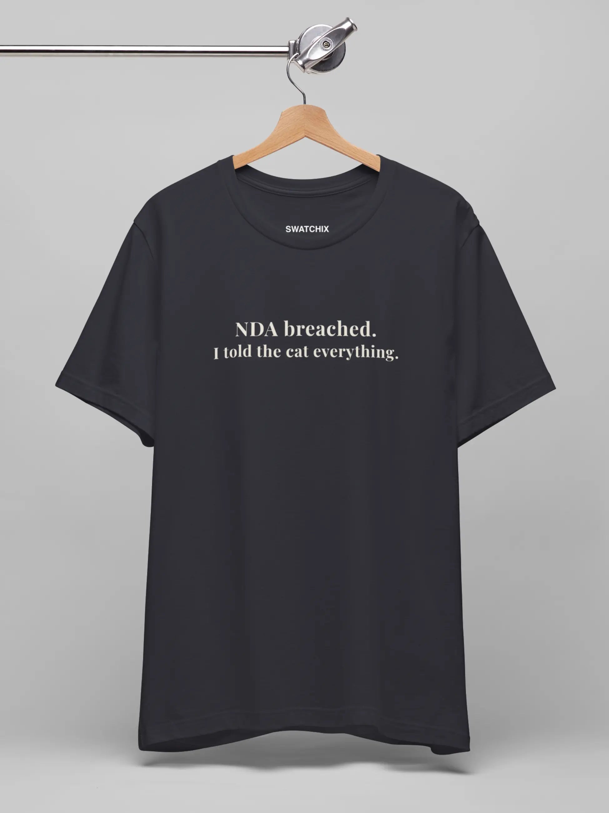 NDA Breached Crewneck Tee