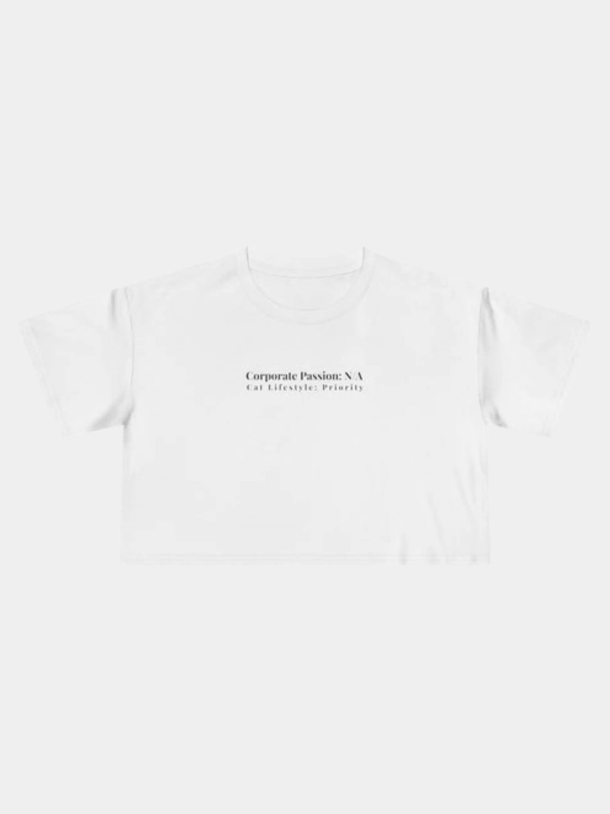 Corporate Passion Cropped Tee