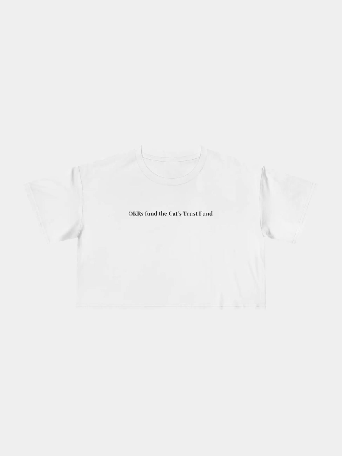 OKRs fund Cropped Tee