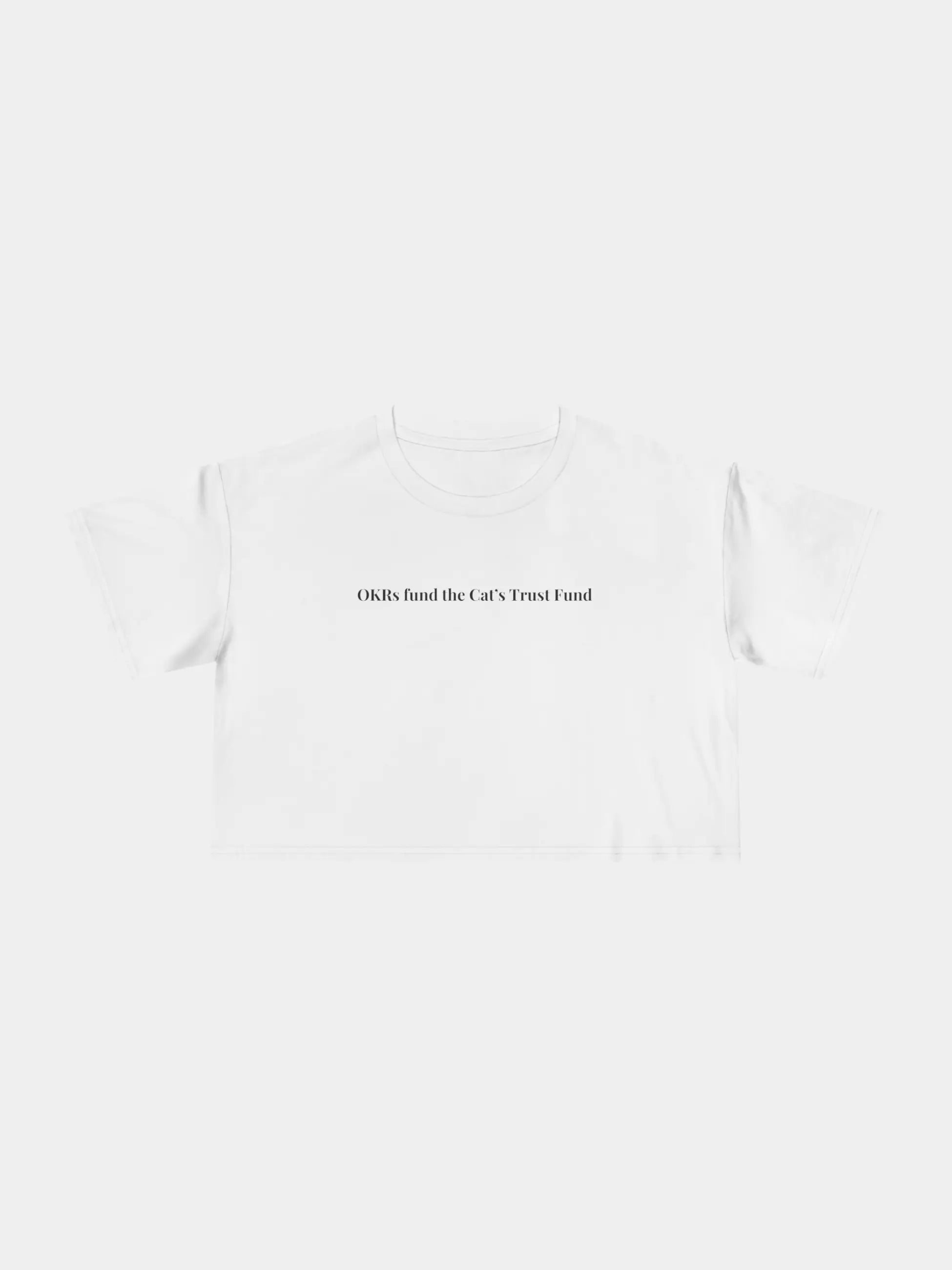 OKRs fund Cropped Tee