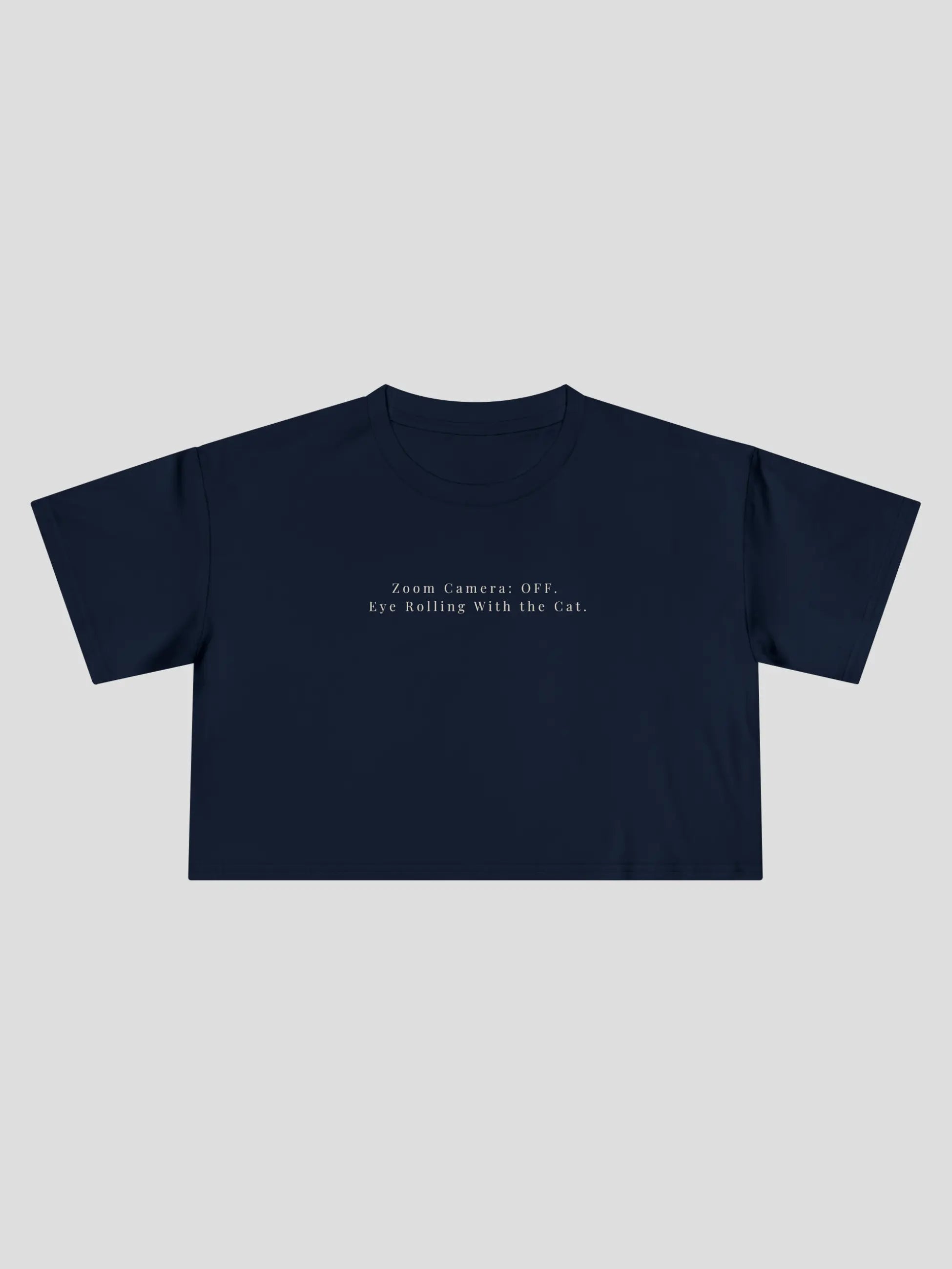 Zoom Camera Cropped Tee