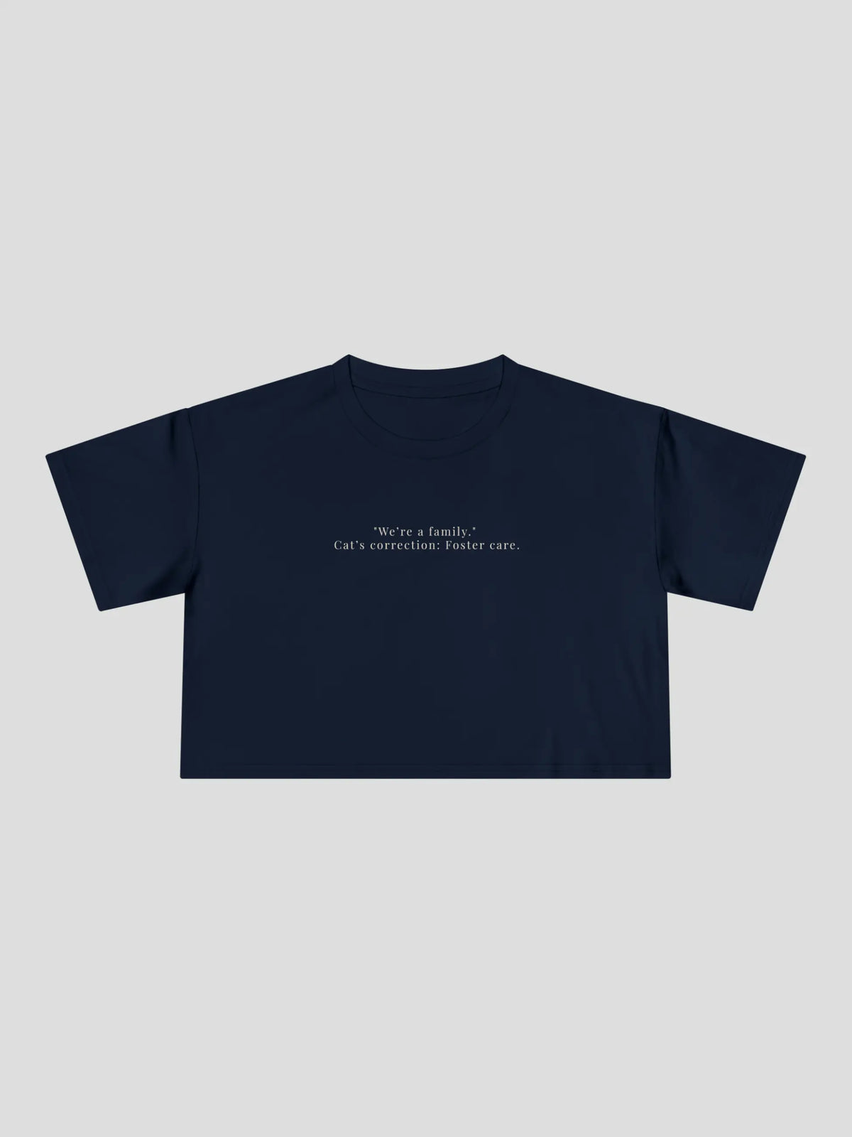 Family Cropped Tee