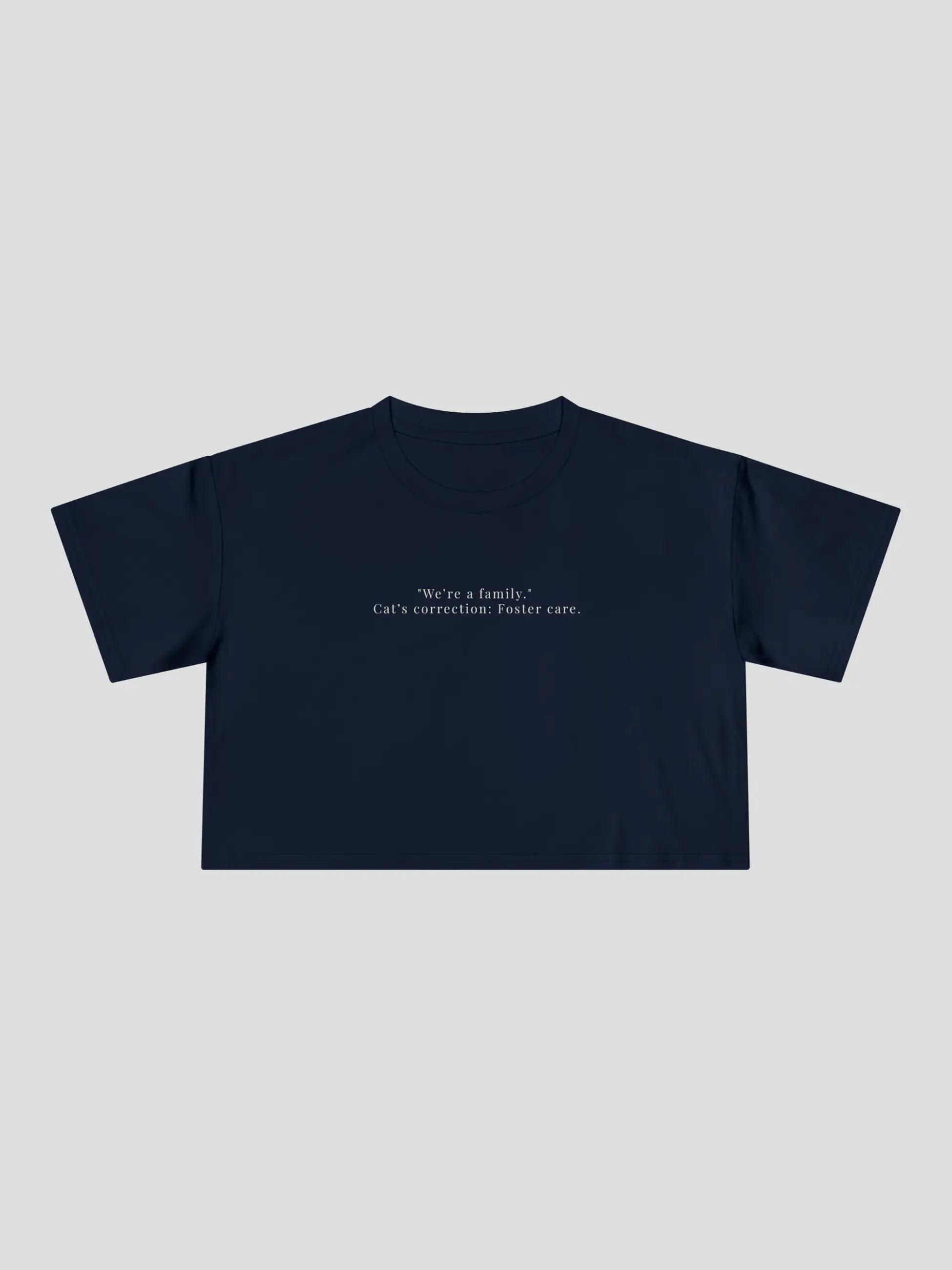 Family Cropped Tee