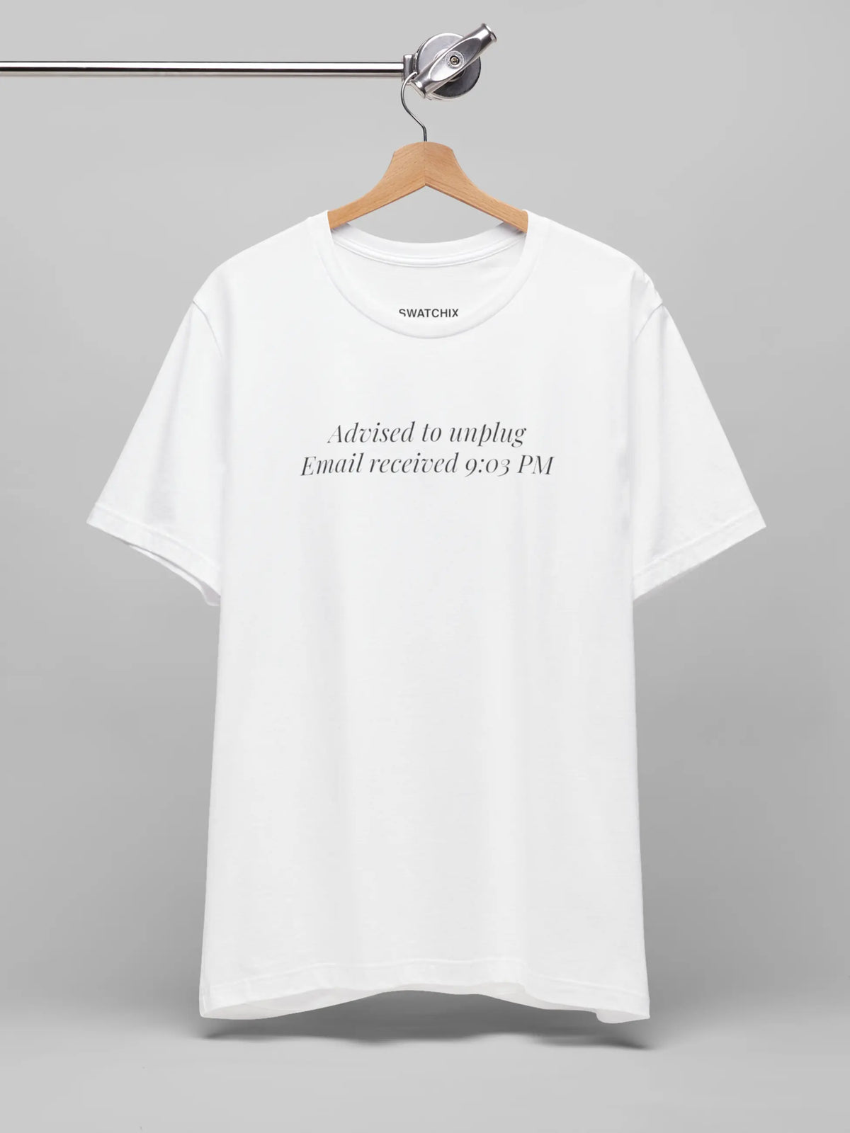 Advised to Unplug Crewneck Tee