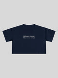 Diplomacy Strategy Cropped Tee