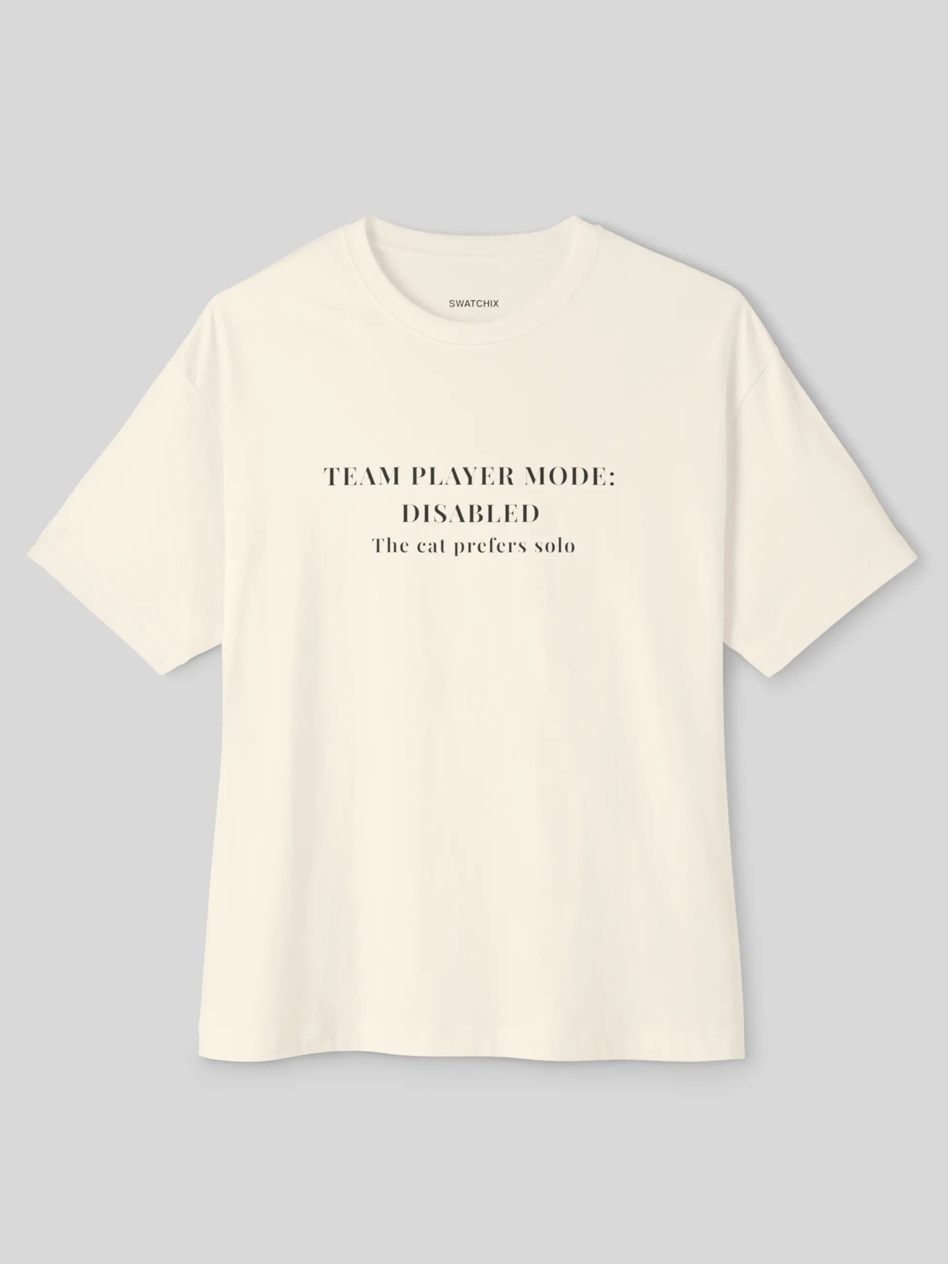 Team Player Mode Oversized Tee